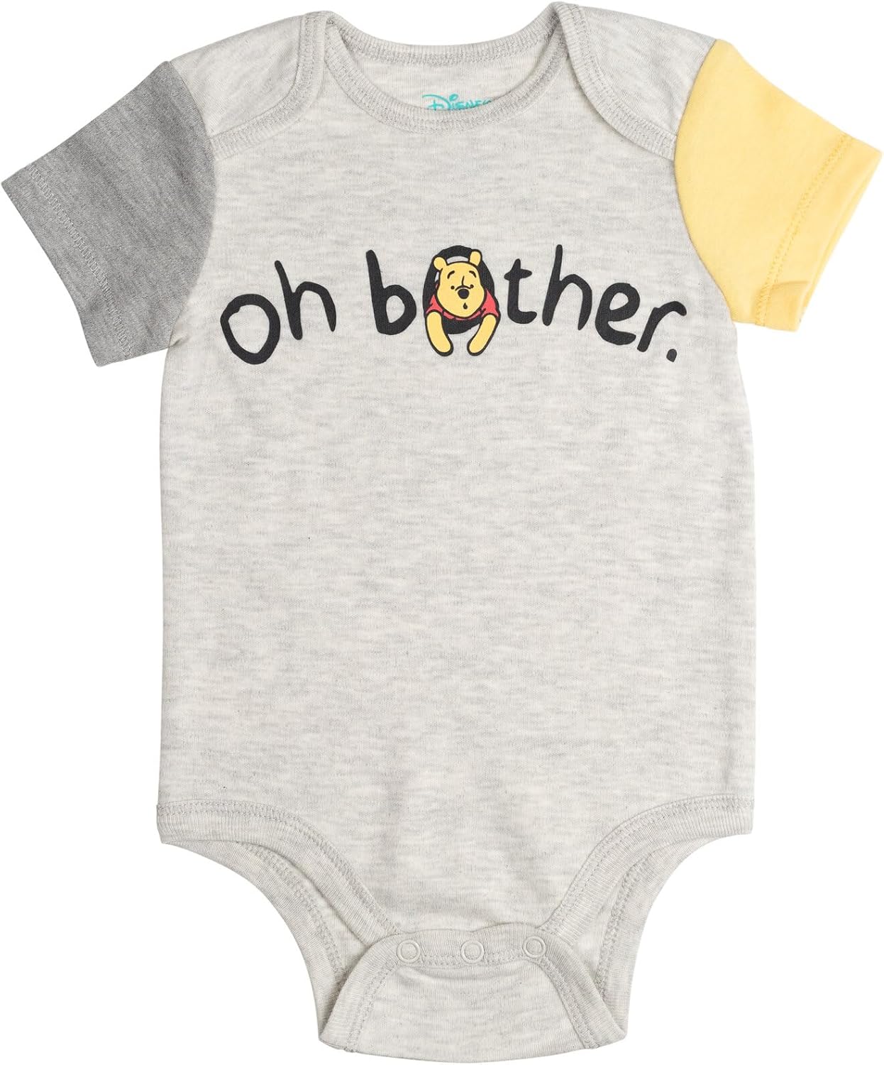Disney Baby 5 Pack Bodysuits Newborn to Infant Sizes (Newborn - 24 Months)