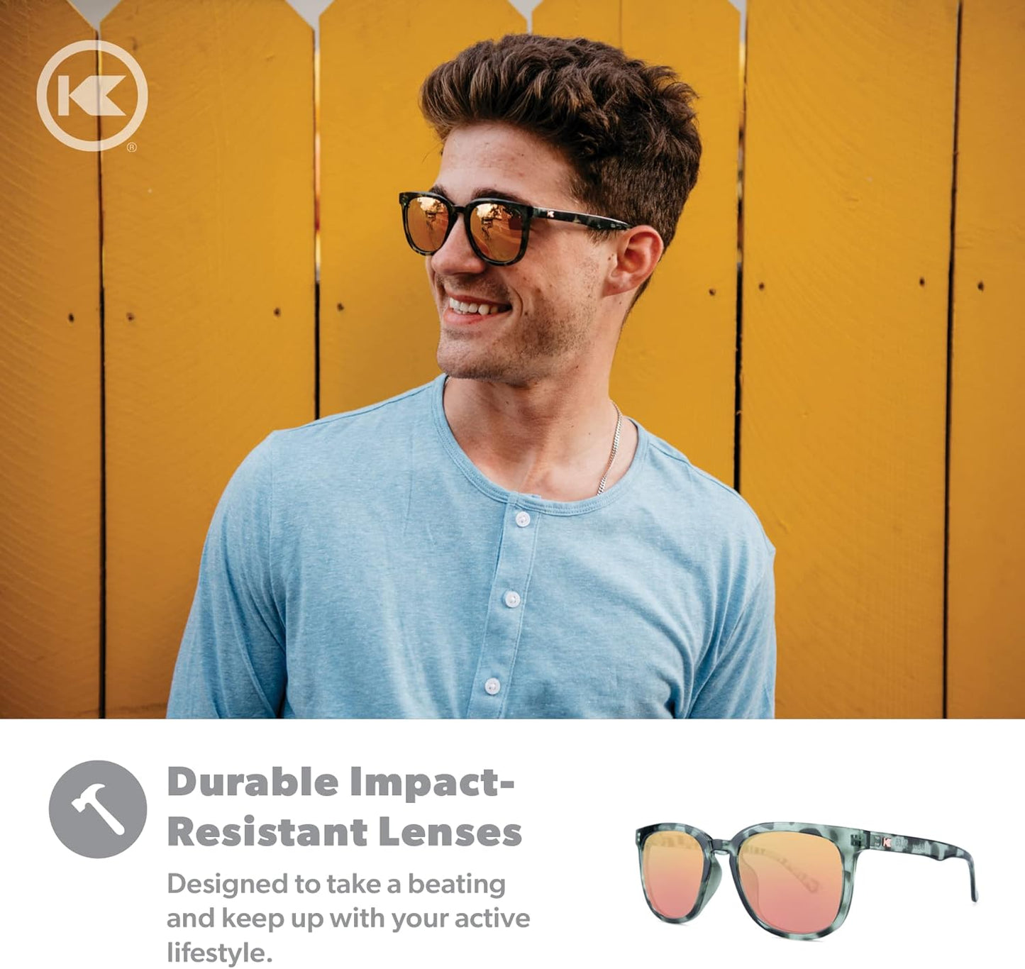 Knockaround Paso Robles Polarized Sunglasses for Men & Women - Trendy Sunglasses - UV400 Protection