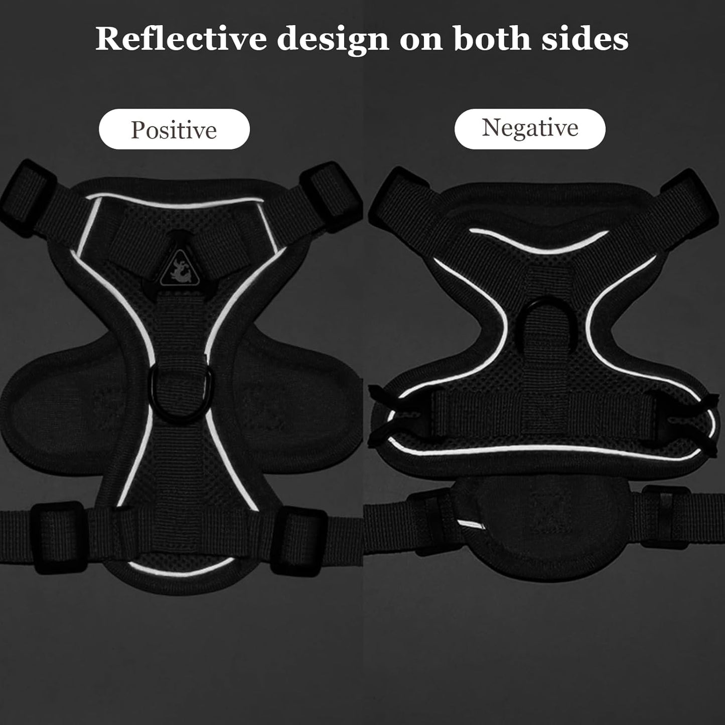 Wanheart cat Chest Harness and Leash, Anti-Escape Adjustable Soft mesh cat Leash and Chest Harness Set for All Types of Cats cat Vests (Grey, 3.3-6.6lb)
