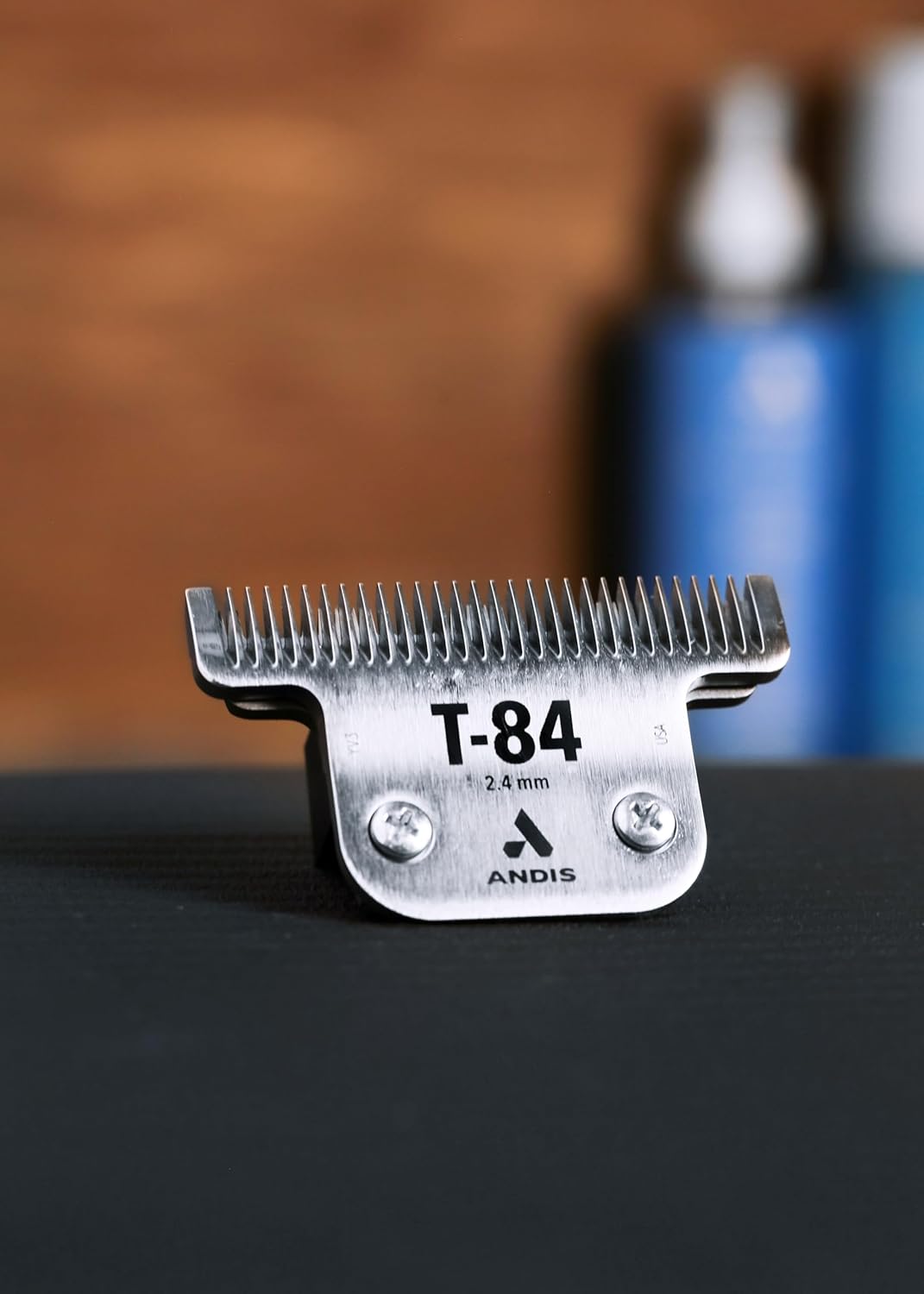 Andis 21641 UltraEdge Detachable Blade Size T-84 – Carbon Steel Pet Clipper Blade, 3/32" Cut Length, Precision Grooming Performance
