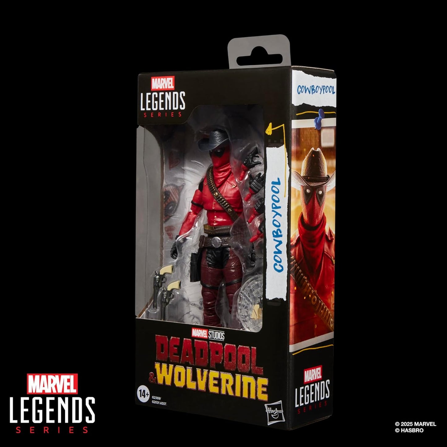 Marvel Legends Series Cowboypool, Marvel Studios' Deadpool & Wolverine Movie Collectible 6-Inch Action Figure Gift
