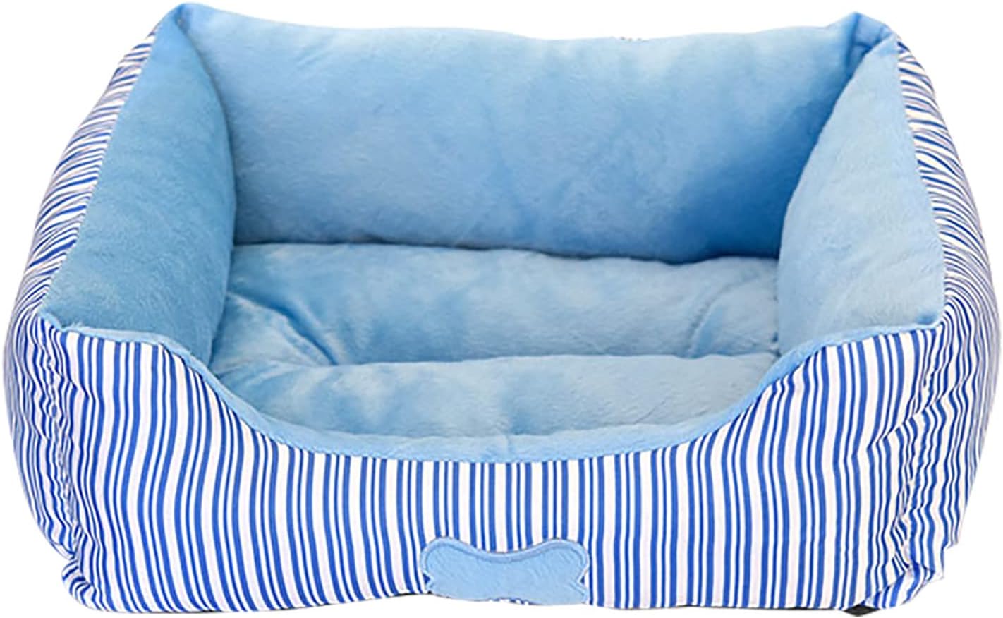 Pet Dog Bed for Dogs Dog Beds Pet Bed Dog Sofa Bed for Comfortable Sleep Machine Washable for Medium and Large Dogs Puppy Bed,Blue,M