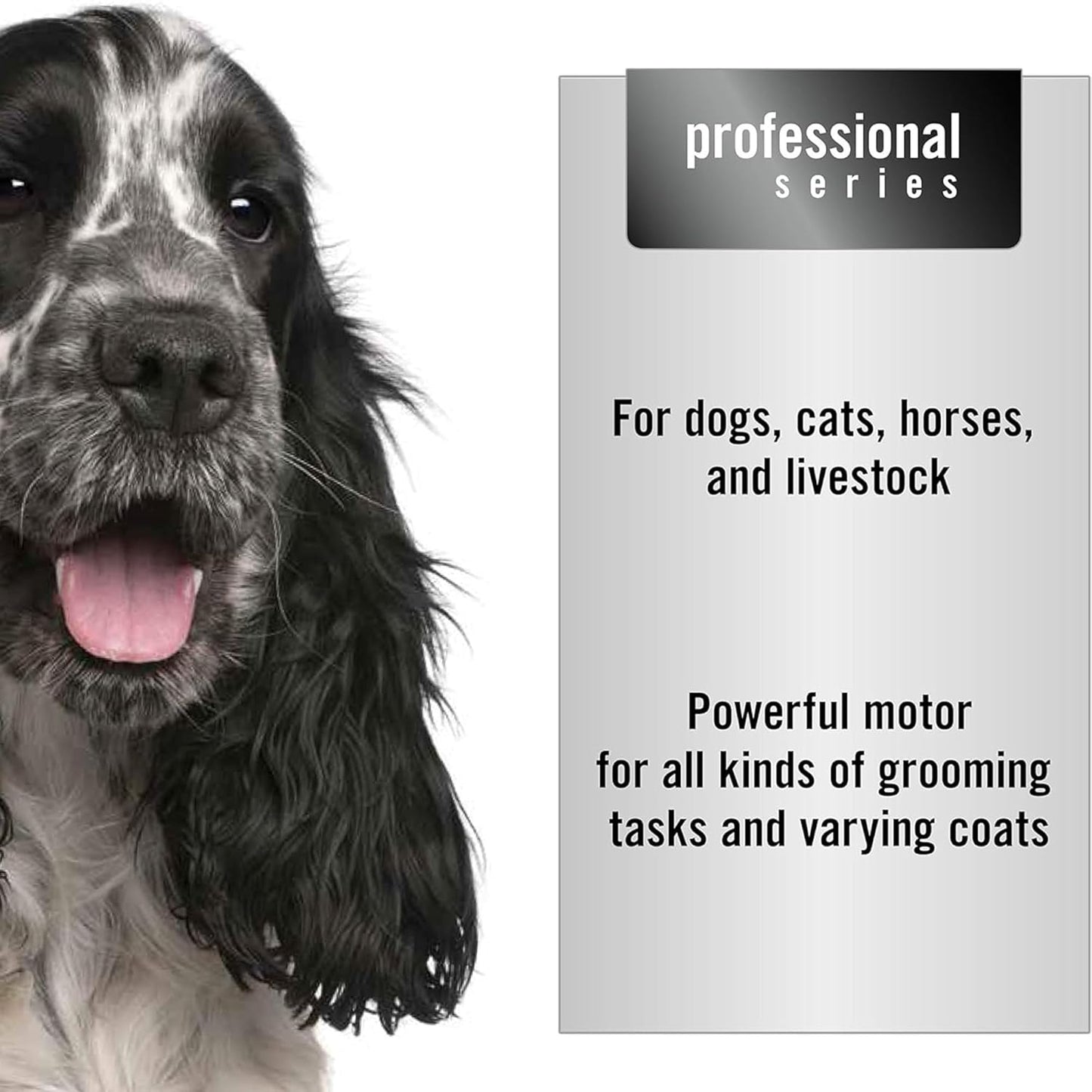 Oster A5 Hair Clippers for Dog, Cat, and Pet Grooming with 2 Speed Settings and Detachable Blade, Blue