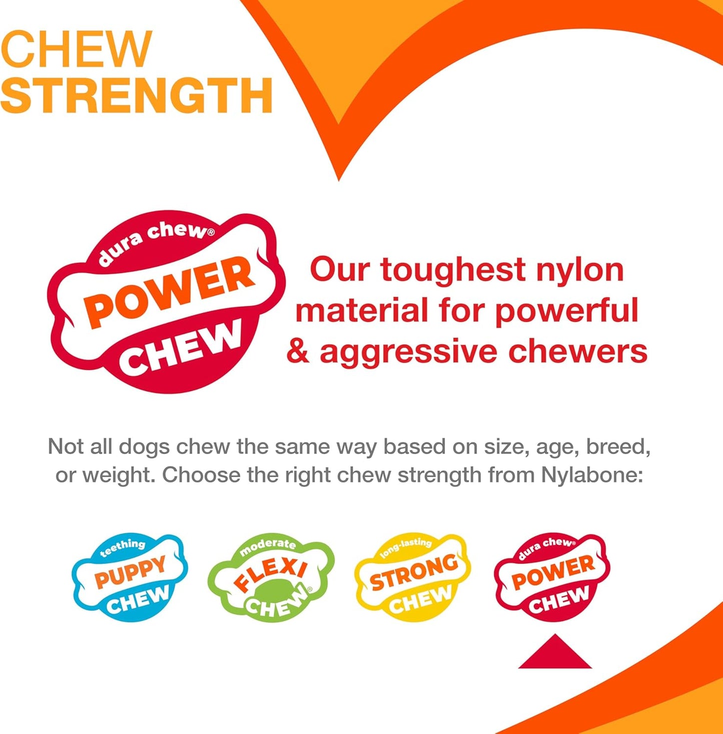Nylabone 70th Birthday Textured Bone & Groove Bone Power Chew Toys for Dogs, Tough Dog Toys for Aggressive Chewers, Chicken & Peanut Butter Flavor, Small Dogs - Up to 25 lbs, 2 Pack