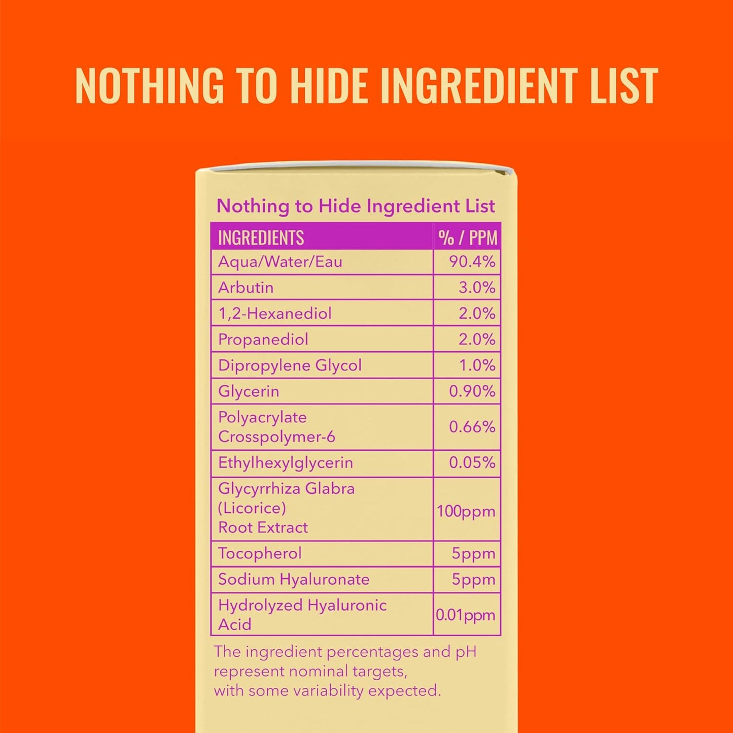 Good Molecules Daily Brightening Serum with Beta Arbutin 3% & Hyaluronic Acid – Brightening Serum for Dark Spots & Uneven Tone, Face Skincare, 1 fl oz (30 ml)