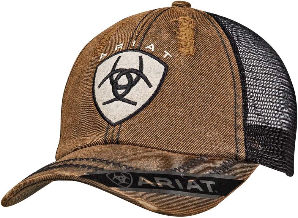 Ariat Men's Distressed Oil Black Mesh