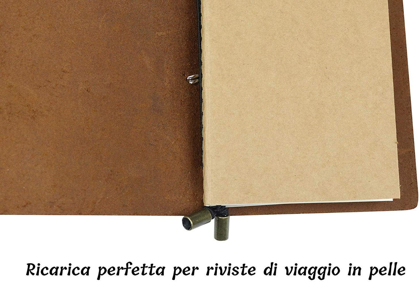 Wanderings Dotted Passport Size Travelers Notebook Inserts | 3.5" x 5" / 9cm x 12.5cm | 80gsm Paper | 3 Hand-Stitched Booklets/180 Pages | Travelers Notebook Refills for Journals, Diaries, Planners