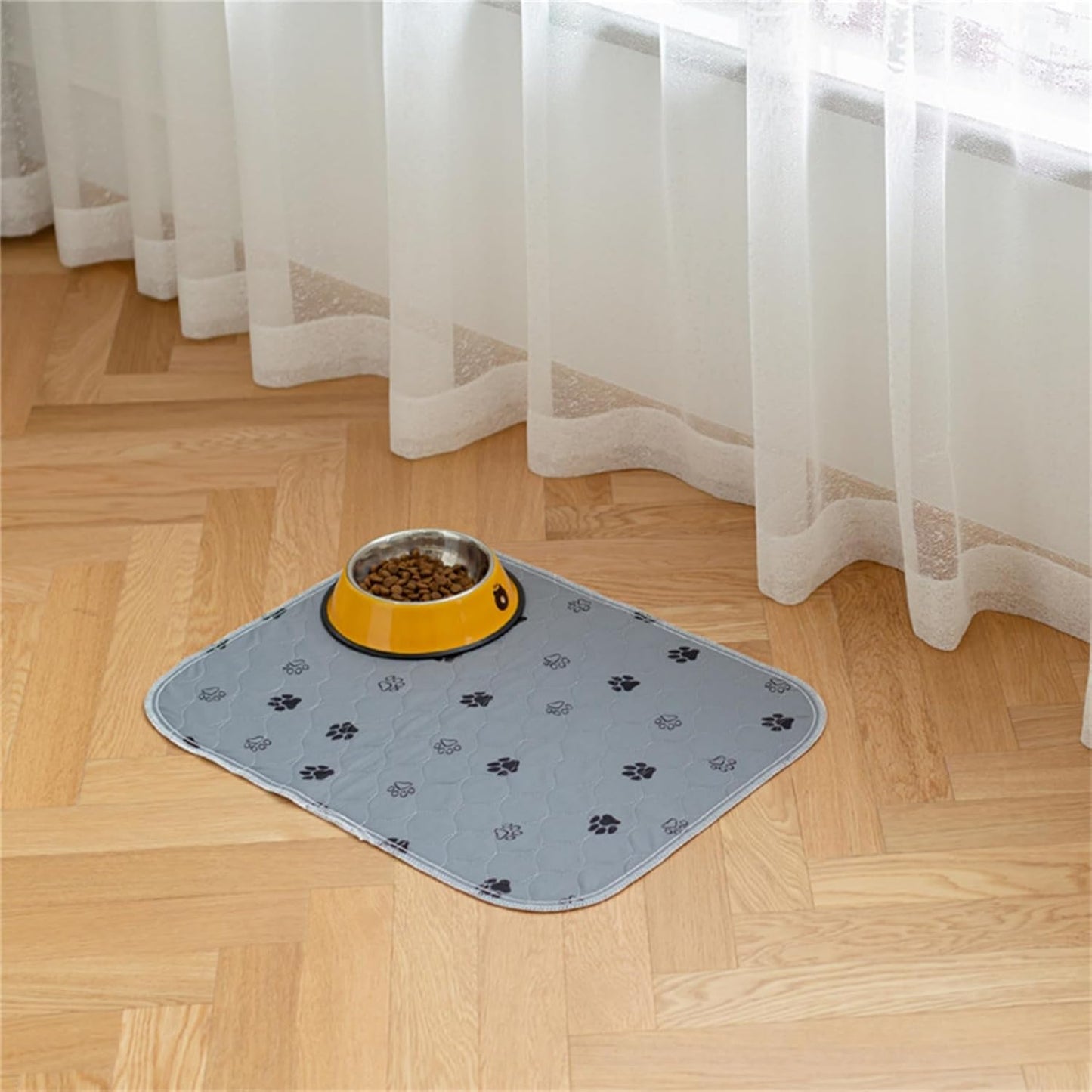 The Pee Pad Dogs Actually Use, 4-Layer Leak Protection Washable Pee Pads, Easy to Clean & Reusable (E,S(17.7" x 23.6"))