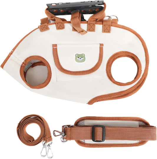Dog Lift Sling - Full | Adjustable Pet Carrier Vest for Puppies Kittens Cats Walking Travel Picnic Beach Camping Cycling Outdoor Road Trips Comfortable Safe Support