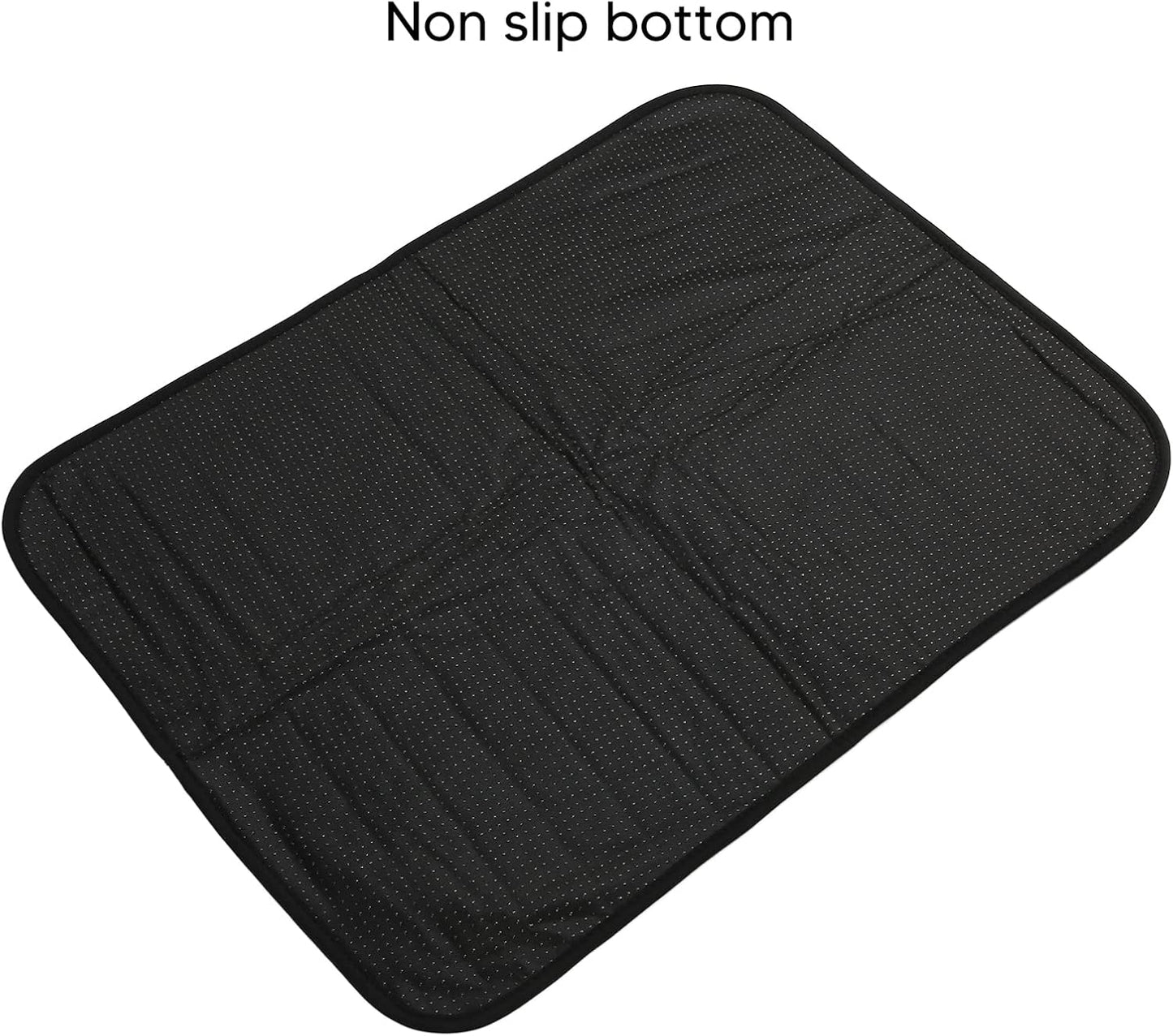 Pet Pee Pad Washable Super Absorbent Non Slip Reusable Training Pad for Dogs Cats Puppies Pigs Multi Layer Soft Fabric Easy Clean Durable (L)