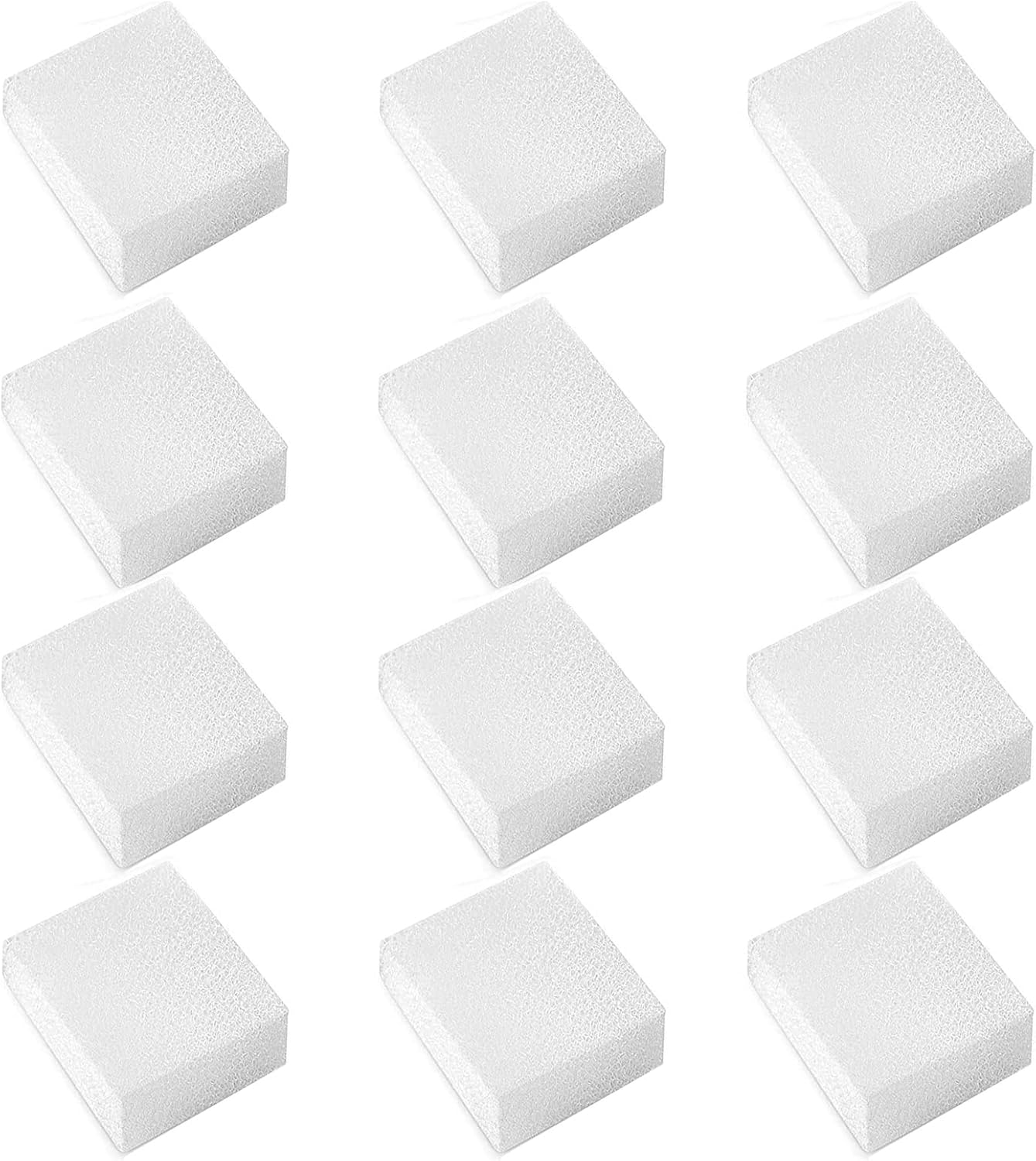 Pet Replacement Sponge Filters Pre Filter Sponges for 67oz/ 2L Pet Water Fountain Cat Water Foam Filter Dog Drinking Water Foam Filters for Pet Dog Cat Fountain (12)