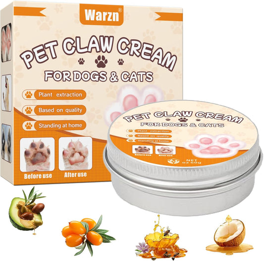 Paw Soother Balm Pet Paw Balm Moisturizer for Dry, Cracked Paw Pads, Helps Moisturize & Condition Winter-Worn Paws, Daily Paw Care