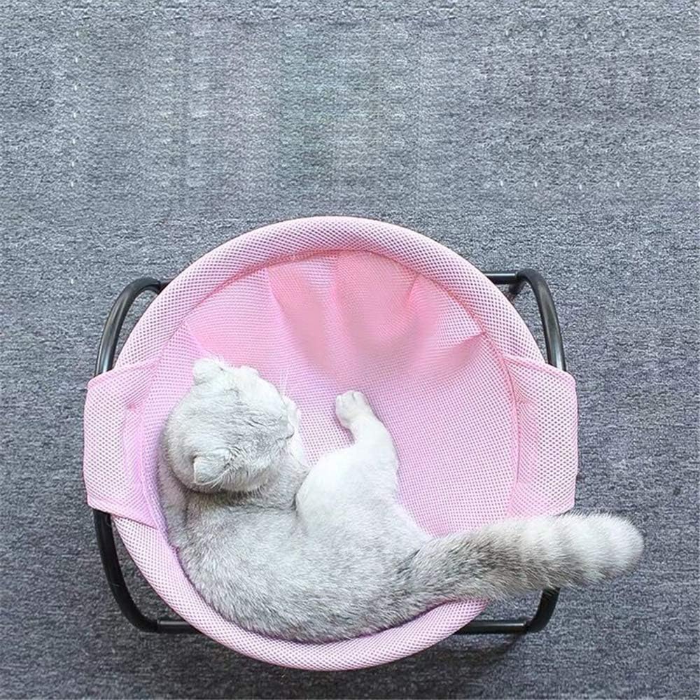 Cat Bed Cat Hammock Bed Elevated Pet Bed Detachable Bed for Kittens Puppies Sleeping Bed Indoor Outdoor Use
