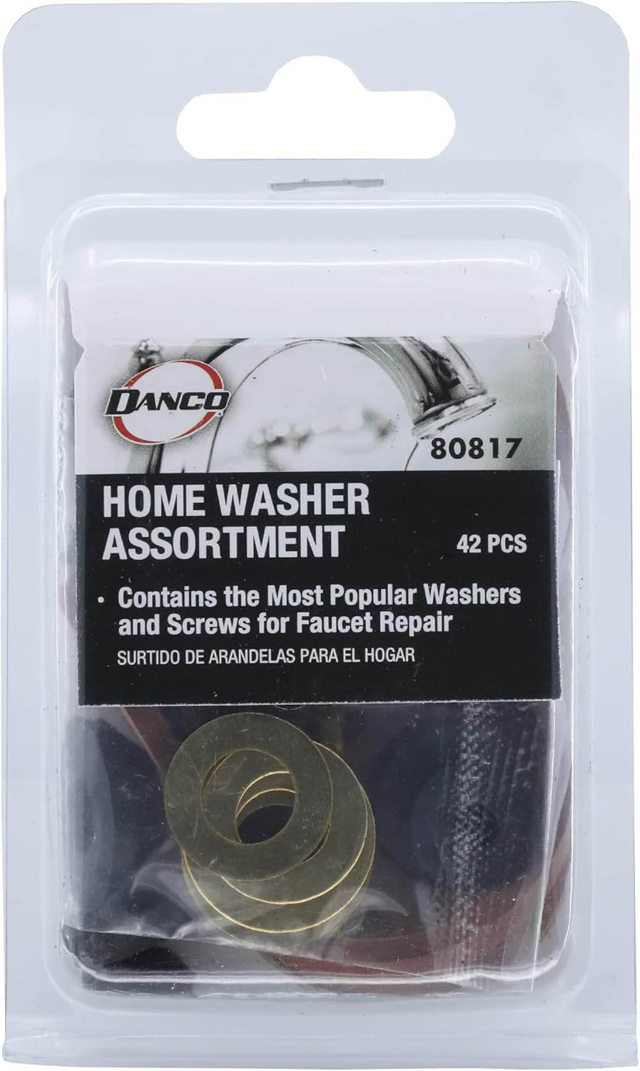 Danco 80817 Home Washer Assortment, 42-Piece