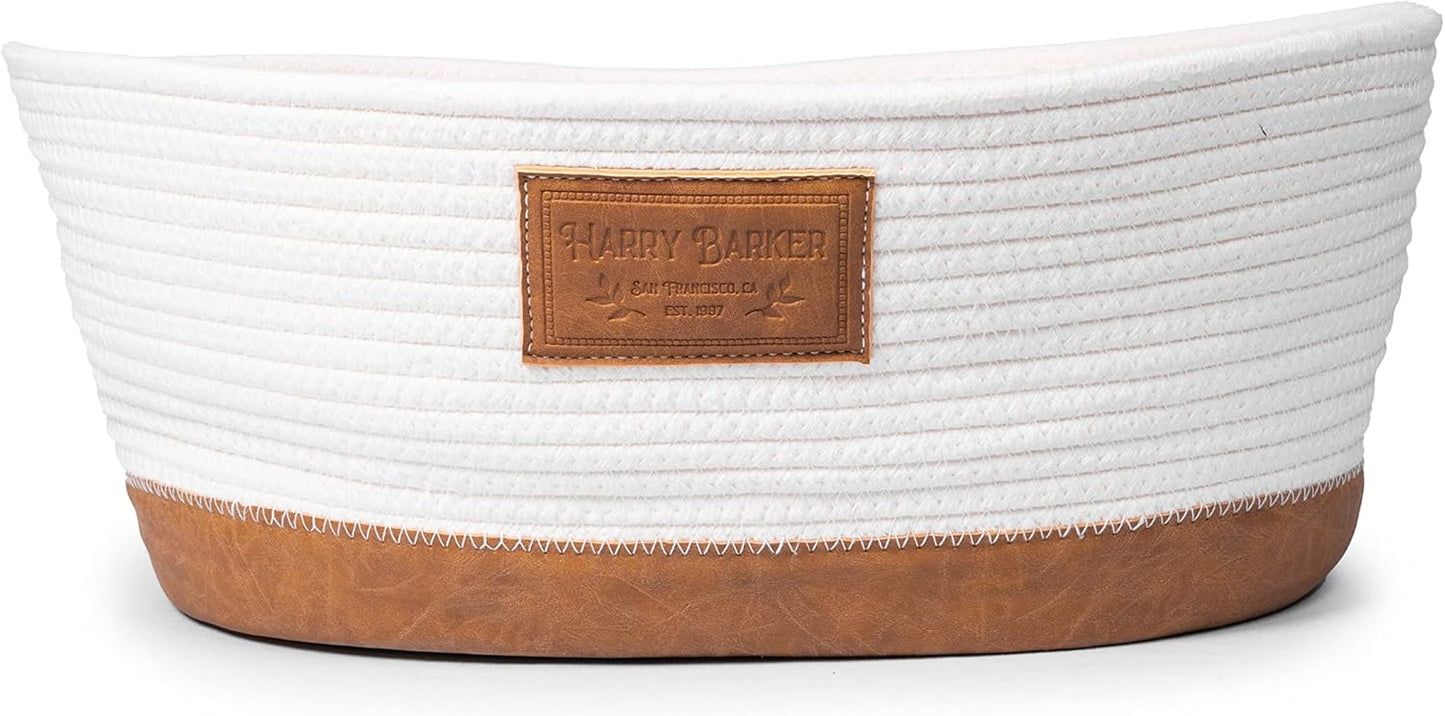 Harry Barker Woven Rope Basket Bed