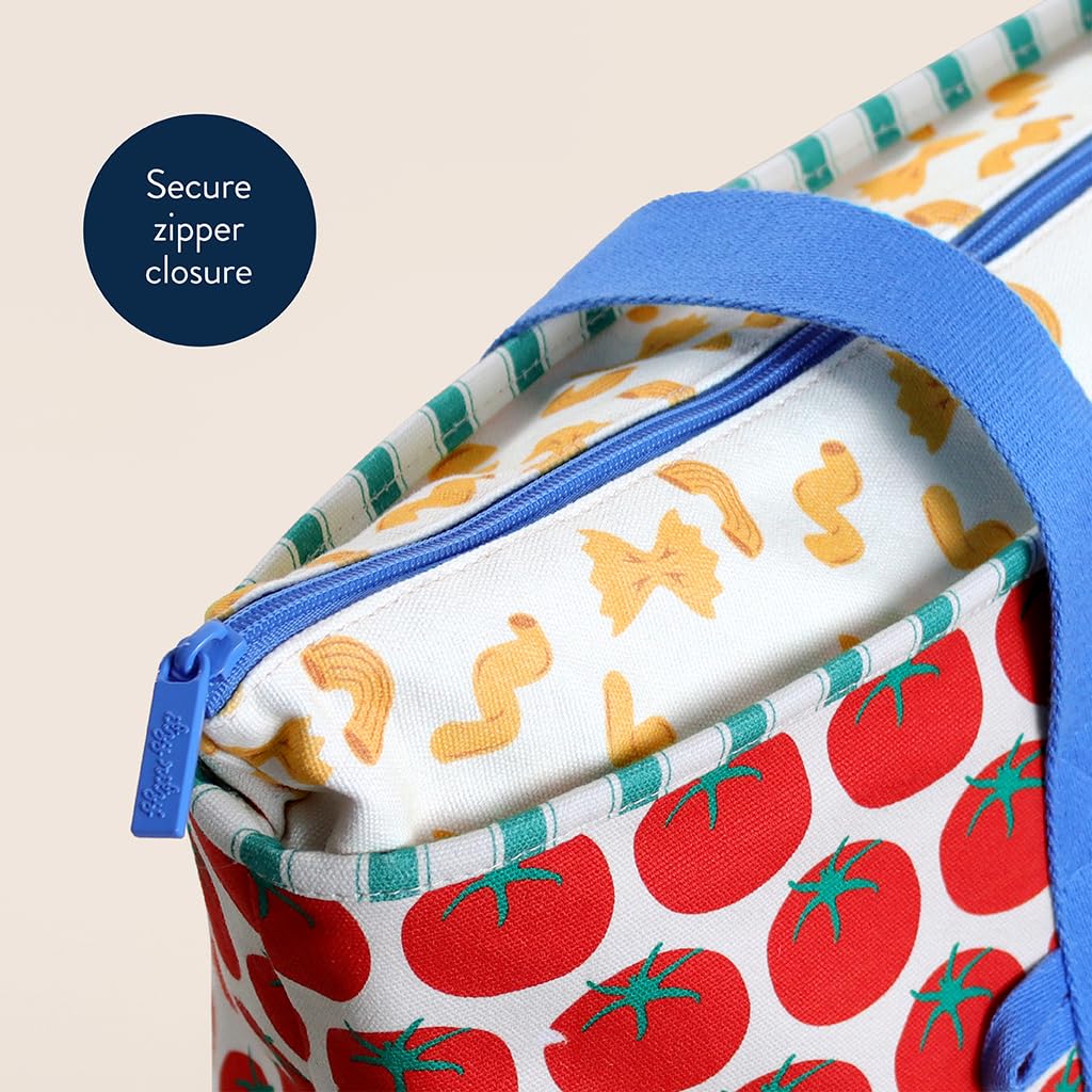 Itzy Ritzy Canvas Mom Tote (Pasta)