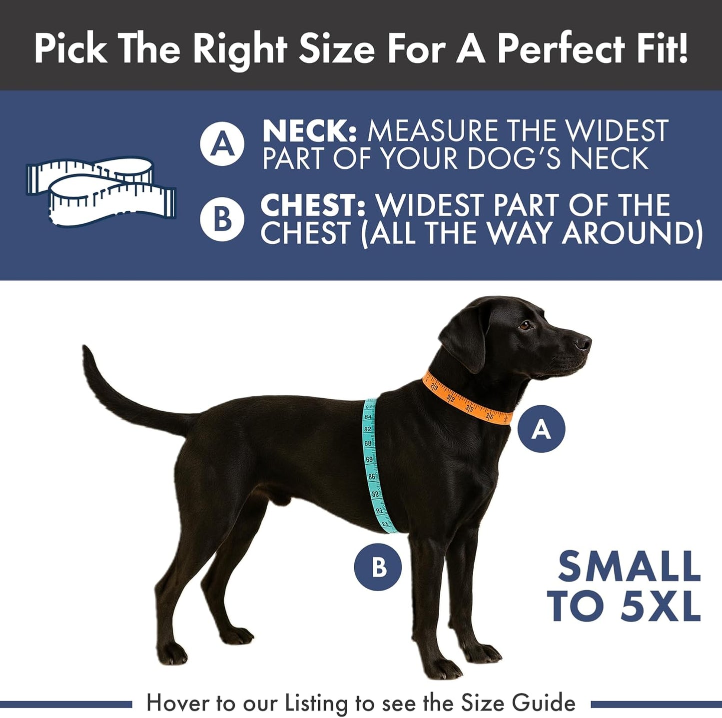 Spark Paws Anxiety Relief Vest for Dogs – Gentle Compression Dog Anxiety Suit, Calming Wrap for Separation Anxiety, Thunder, Fireworks, Suitable for Small Medium and Large Breeds - Teal - Size M