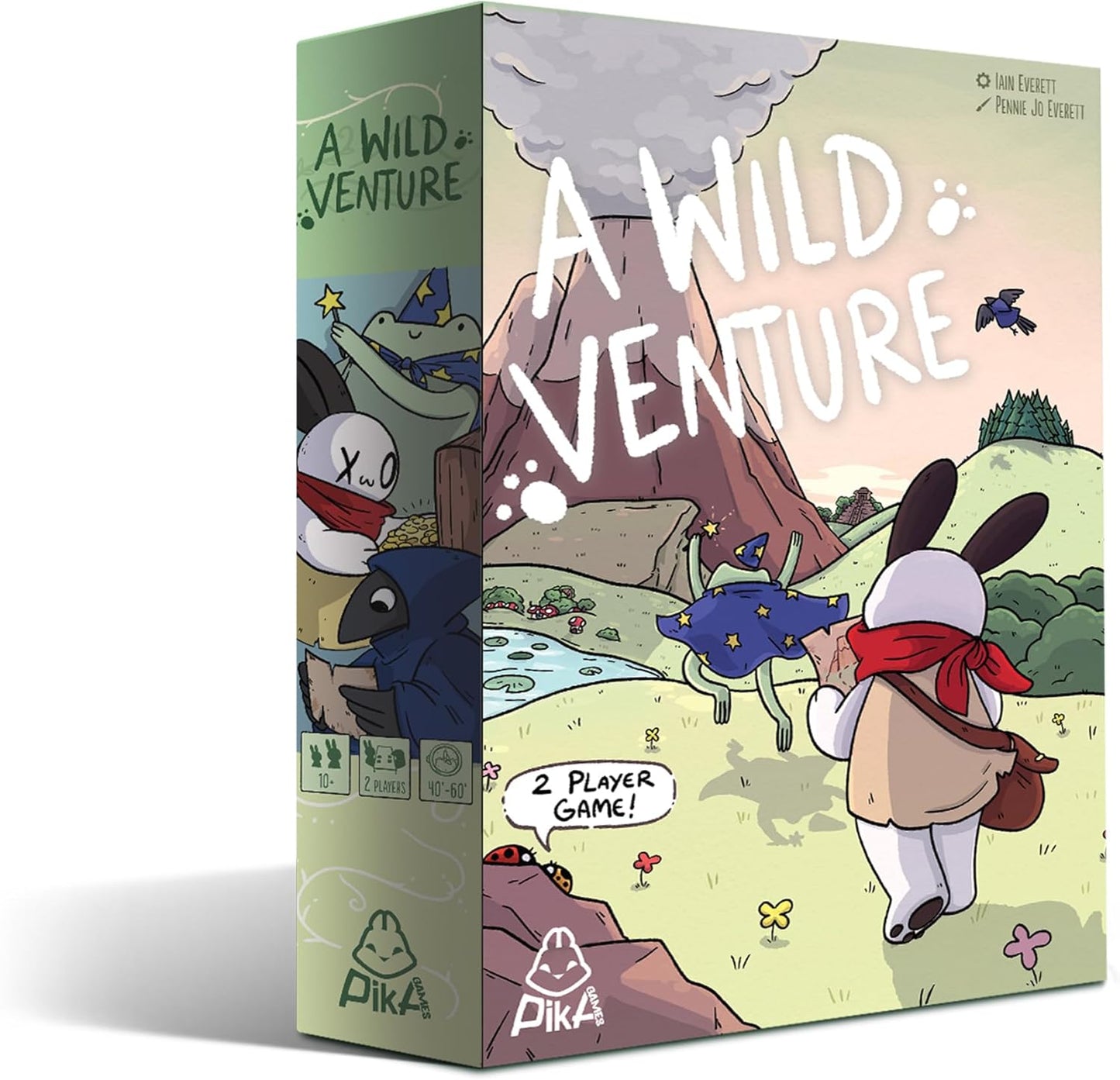 A Wild Venture Board Game - Engine-Building & Adventure Strategy Game, Whimsical Fantasy World with 100+ Unique Cards, Fast-Paced Gameplay for Kids & Adults, Ages 10+, 2 Players, 40-60 Min Playtime