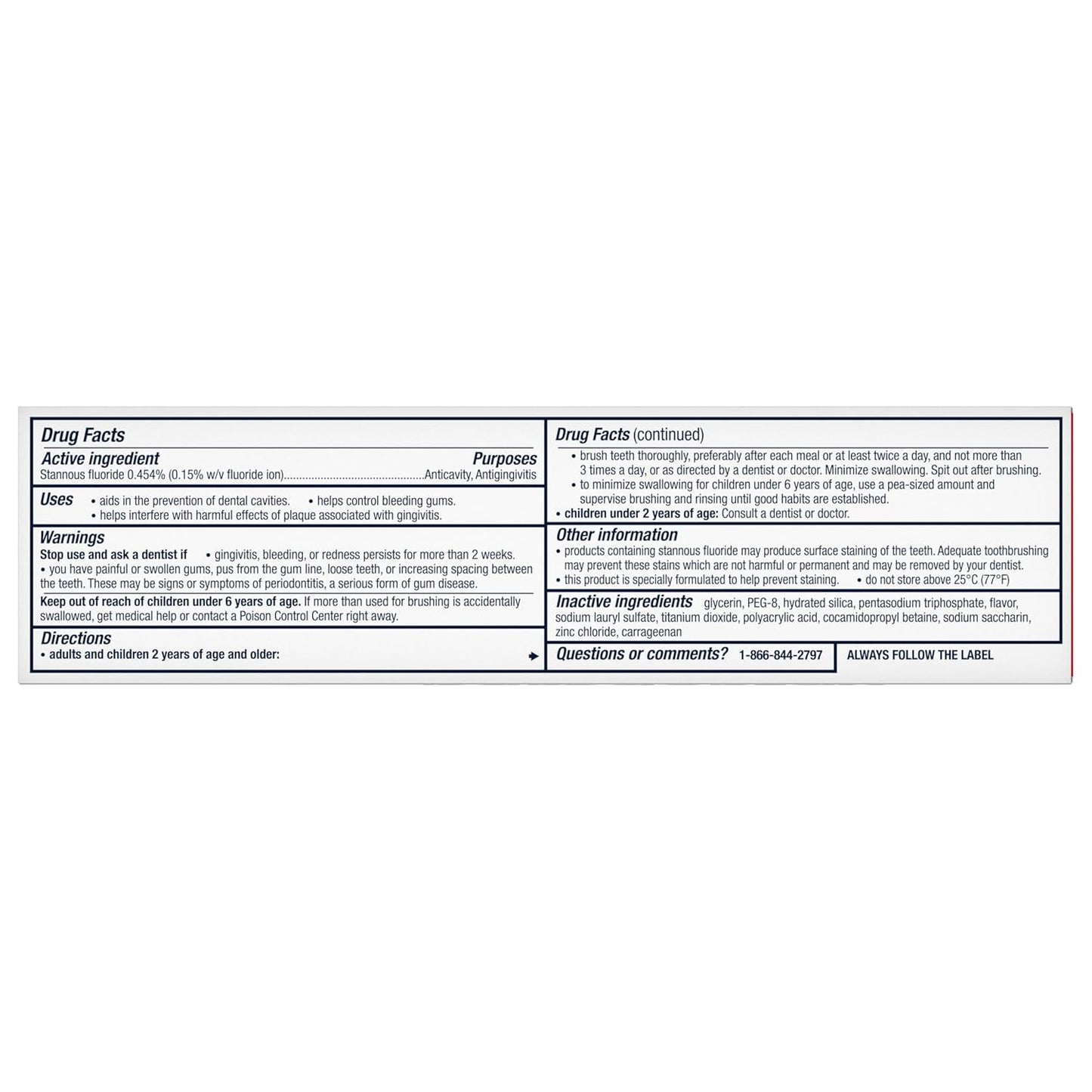 Parodontax Active Gum Repair Breath Freshener Toothpaste, 3x3.4 oz