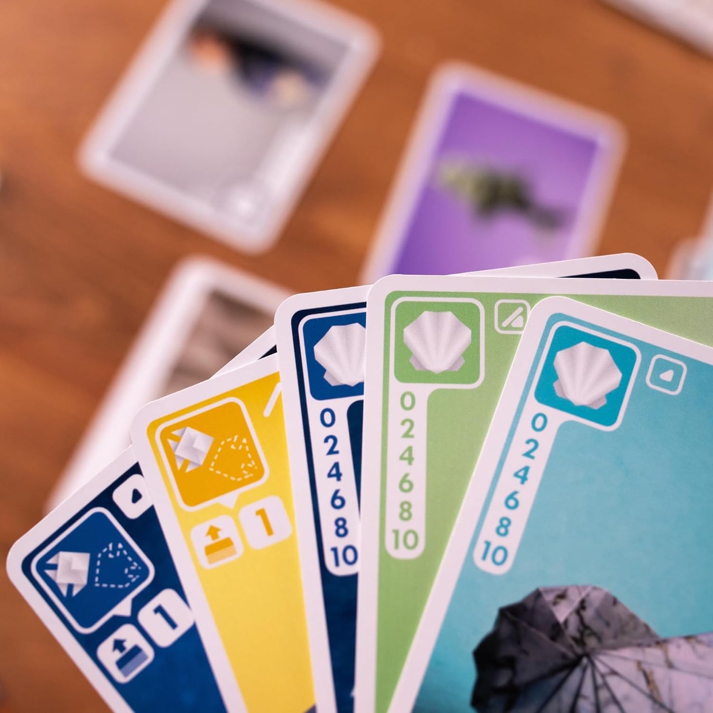 Pandasaurus Games Sea Salt and Paper Card Game - Ocean-Themed Strategy Game, Fast-Paced and Tactical, Fun Family Game for Kids and Adults, Ages 8+, 2-4 Players, 30-45 Minute Playtime