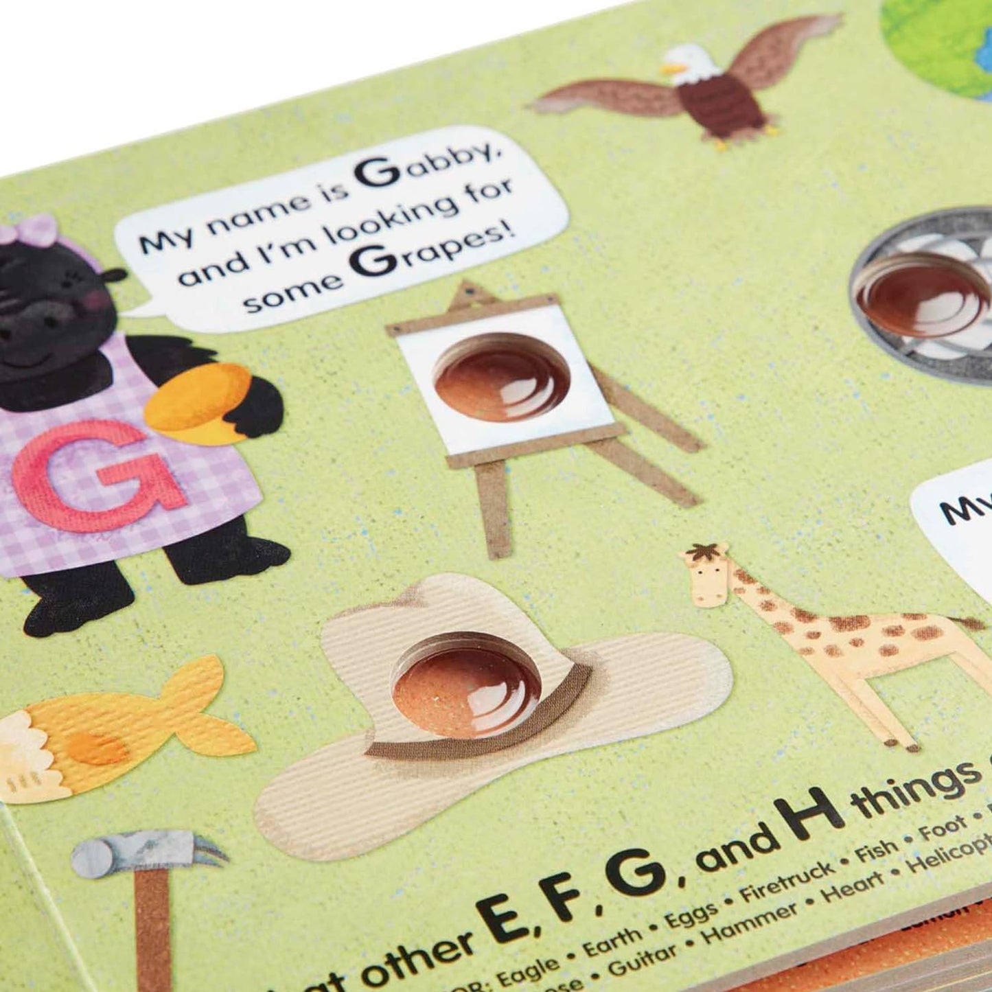 Melissa & Doug Poke-a-Dot! an Alphabet Eye Spy, Interactive Children's Board Book with Buttons to Pop, Educational Sensory Toy for Toddlers & Preschoolers Ages 3+ - FSC Certified