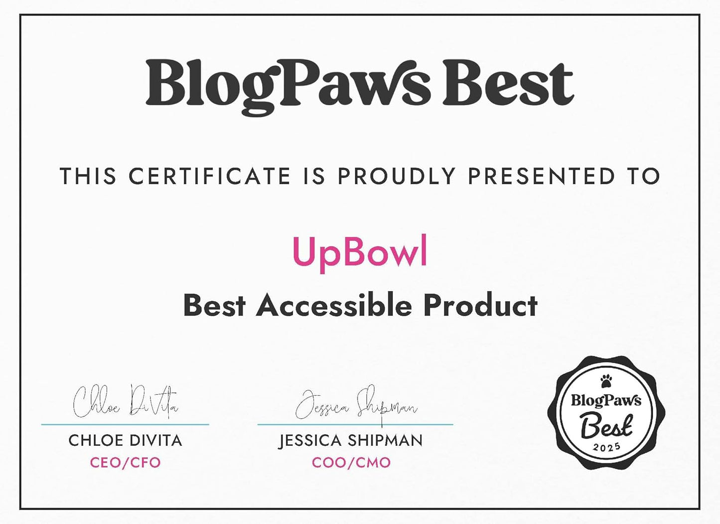 UpBowl™ No Bend Pet Bowl Kit – Pole & 2 Bowls | Easy Lift, Fill & Place Dog or Cat Bowls Without Bending