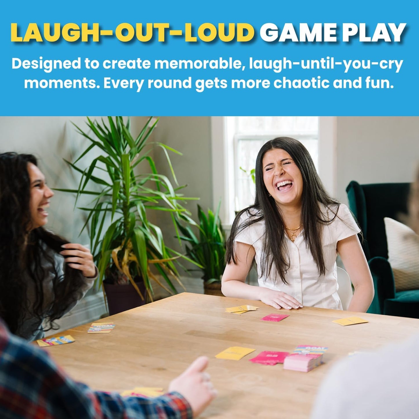 Greatest of All Time Goat Card Game by Dolphin Hat Games | Hilarious Twist on Charades | Funny Improv Family Game for Kids, Teens & Adults | Great Icebreaker for Game Night | 3–8 Players