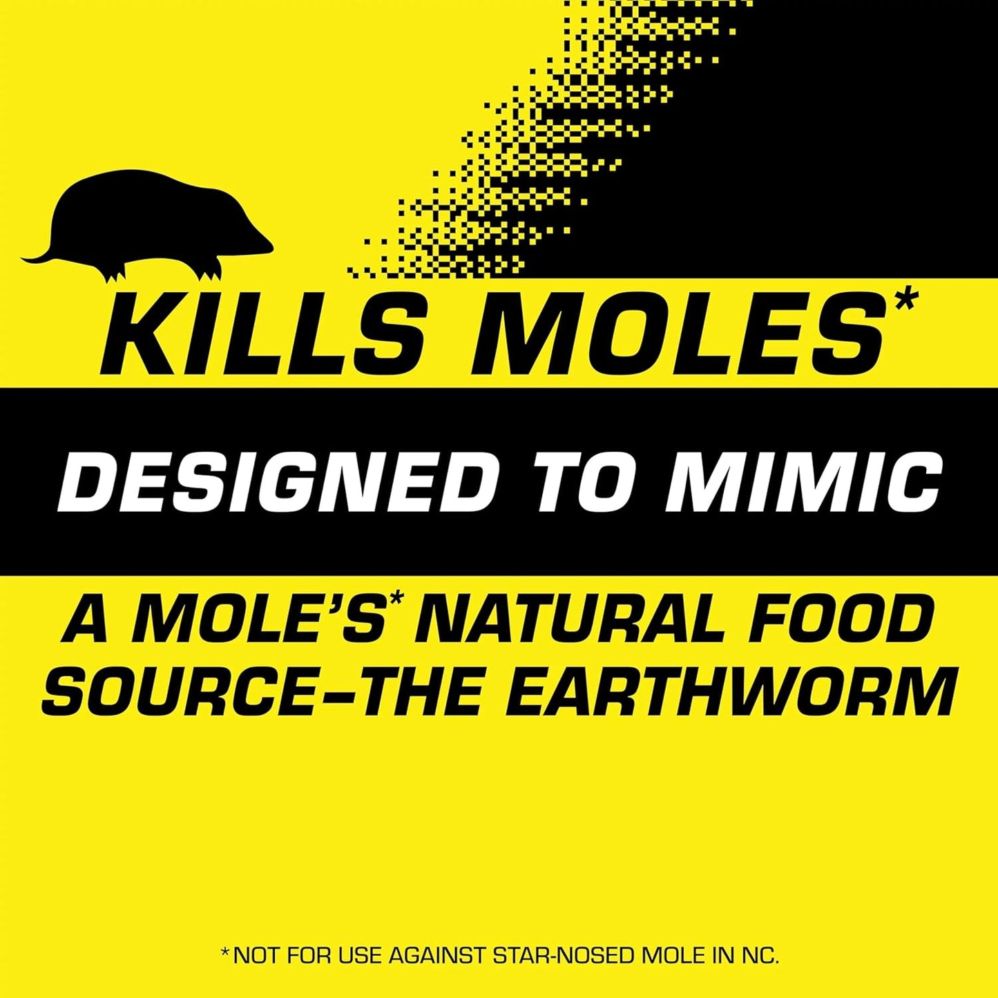 Tomcat Mole Killer(a), Ready-to-Use Worm Bait Strips that Mimic Earthworms, Kills Moles in One Feeding, 10 pk.