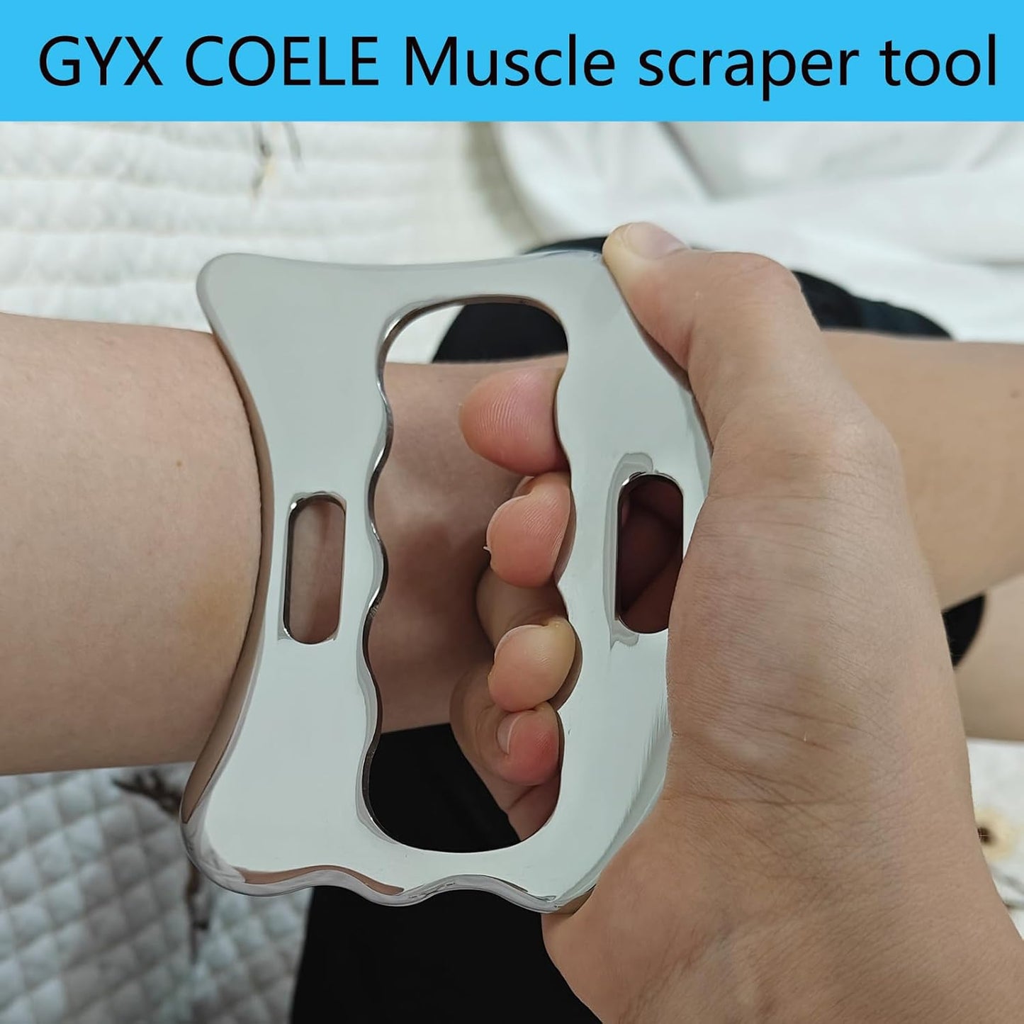 4 in 1 Muscle Scraper Tool Set, IASTM Physical Therapy Massage Tools with Storage Case, Gua Sha Massage Scraper Scraping Tool Physical Therapy (4PCS Set)