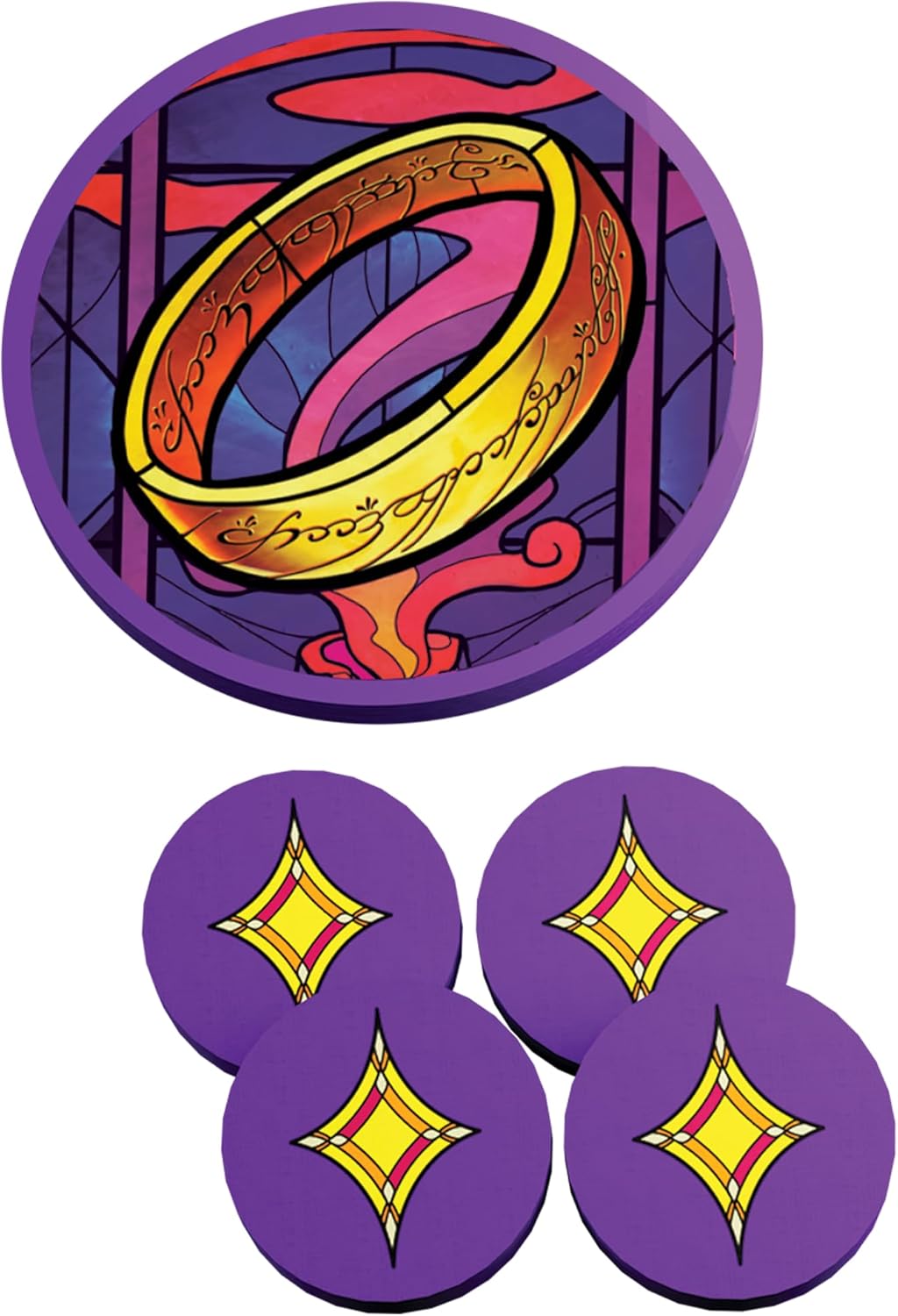 Asmodee The Lord of The Rings The Fellowship of The Ring Trick-Taking Game - A Cooperative Card Adventure! Strategy Game for Kids & Adults, Ages 10+, 1-4 Players, 20 Minute Playtime