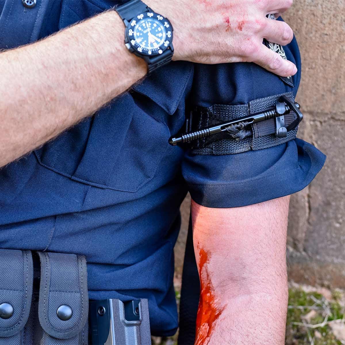 SOF Tourniquet (Generation 5) - Military-Grade Tourniquet for Severe Bleeding Control, Essential First Aid for Tactical, Emergency, and Civilian Use (Orange), TacMed Solutions