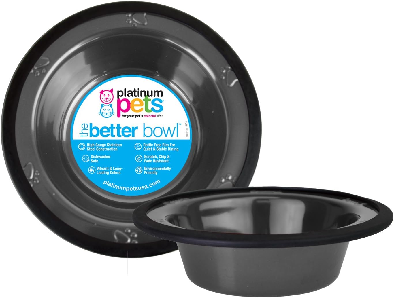 Platinum Pets Switchin Stainless Steel Cat/Dog Bowl