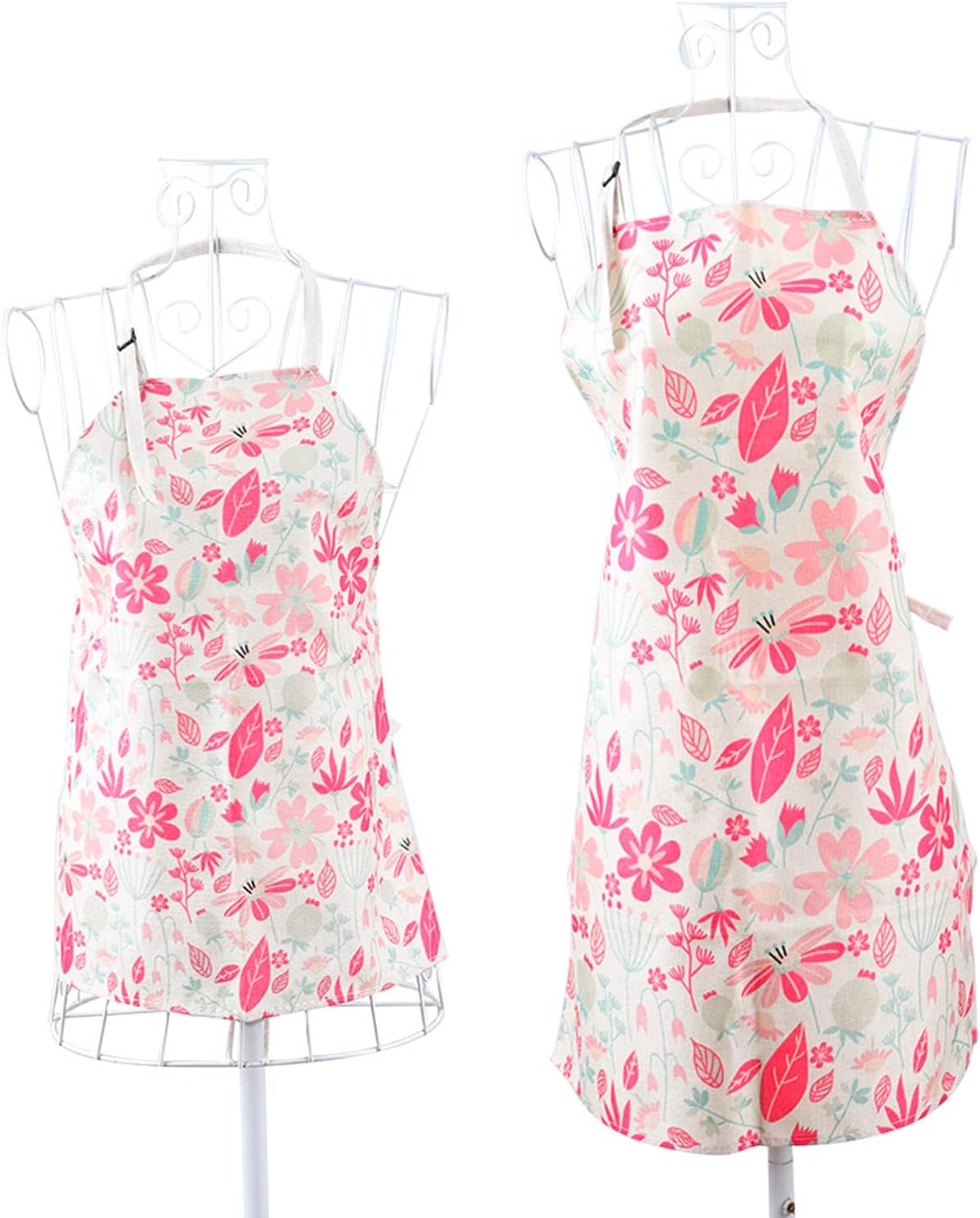 Matching Aprons for Kids and Adults,2 PCS Aprons for Women & Kids Aprons,Perfect Mommy and Me Kitchen Cooking Apron