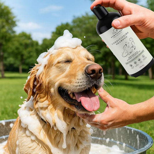 Conditioning Shampoo for Dogs, Puppy, and Cats - 6.7 fl oz (with Tea Tree Oil & Oatmeal)