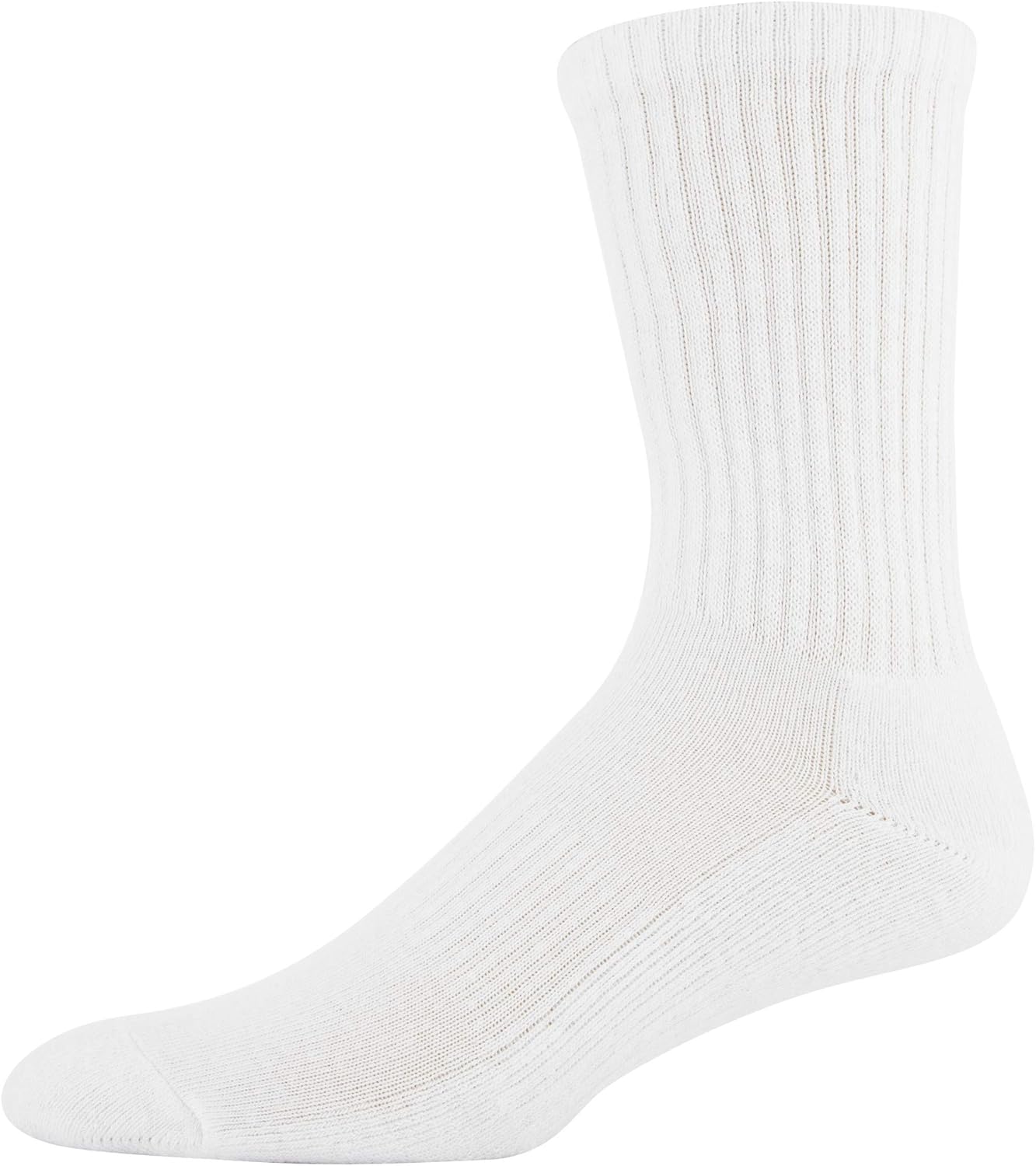 Gildan Men's Active Cotton Crew Socks (10-Pack)