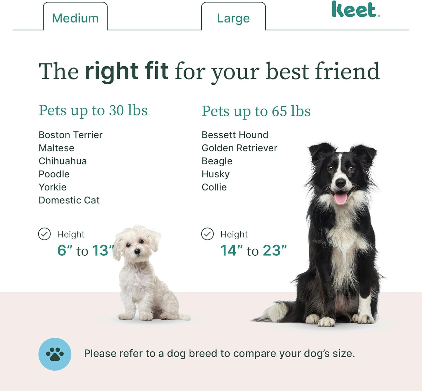 Keet Fluffy Deluxe Pet Bed, Charcoal, Large (40x23x13)