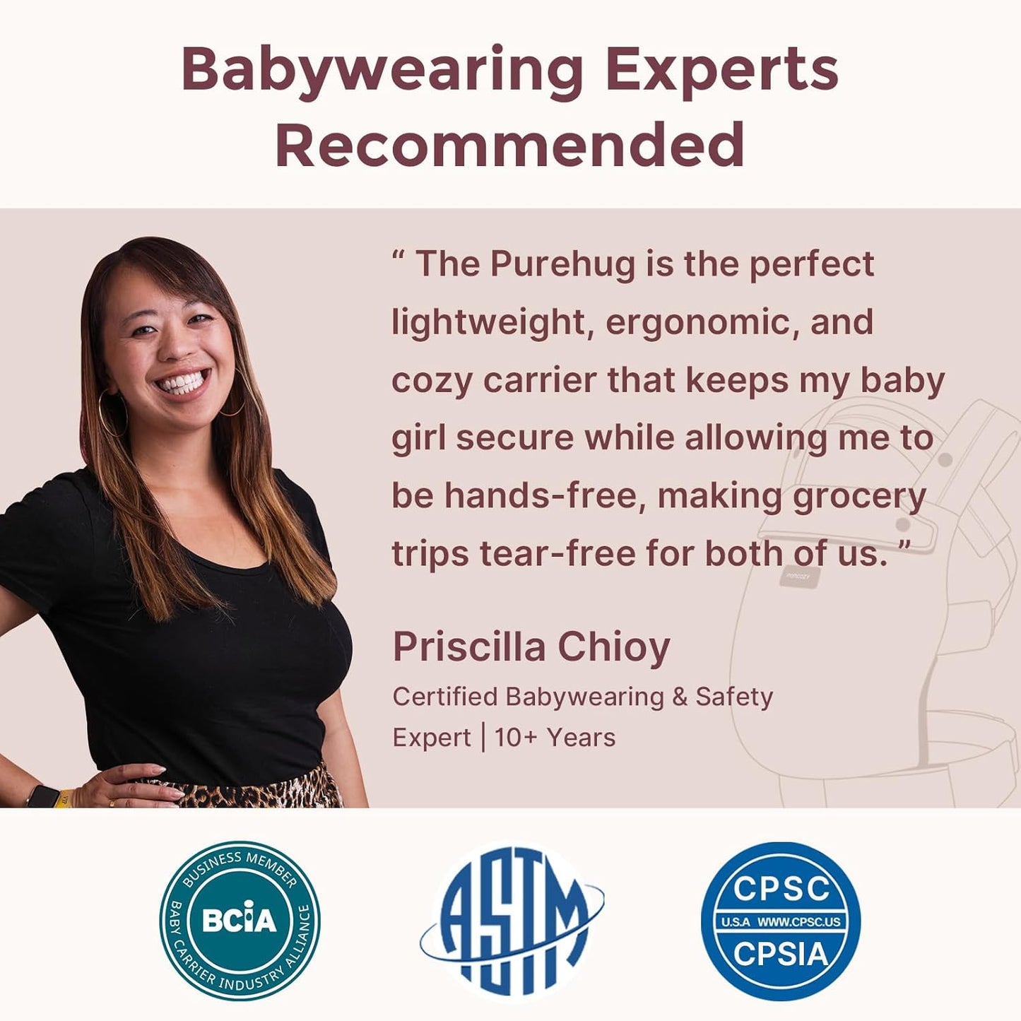 Momcozy Baby Carrier - Ergonomic, Cozy and Lightweight Carrier for 7-45lbs, Effortless to Put On, Ideal for Hands-Free Parenting, Enhanced Lumbar Support, Starry Night