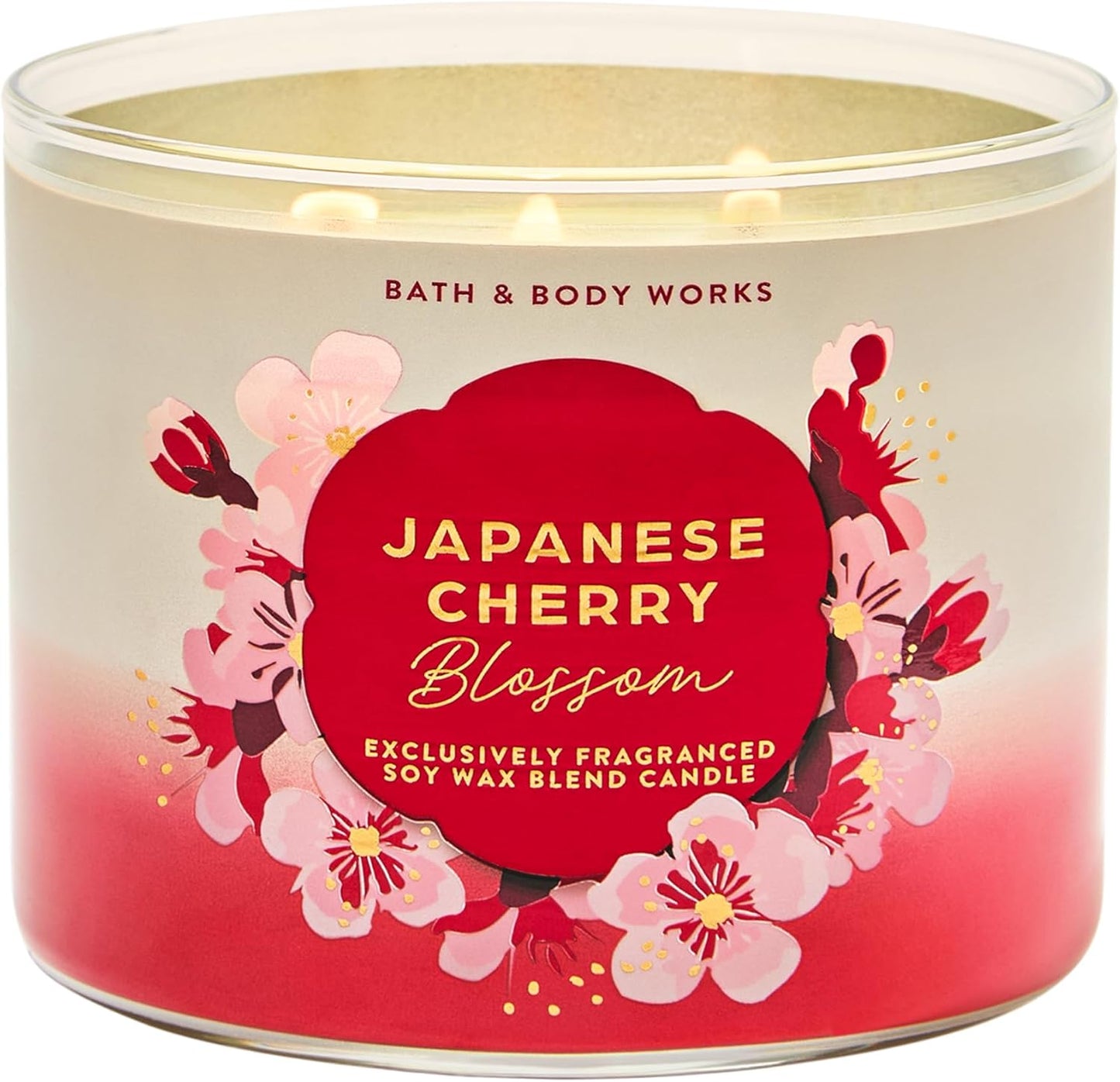 Bath & Body Works Japanese Cherry Blossom 3-Wick Candle