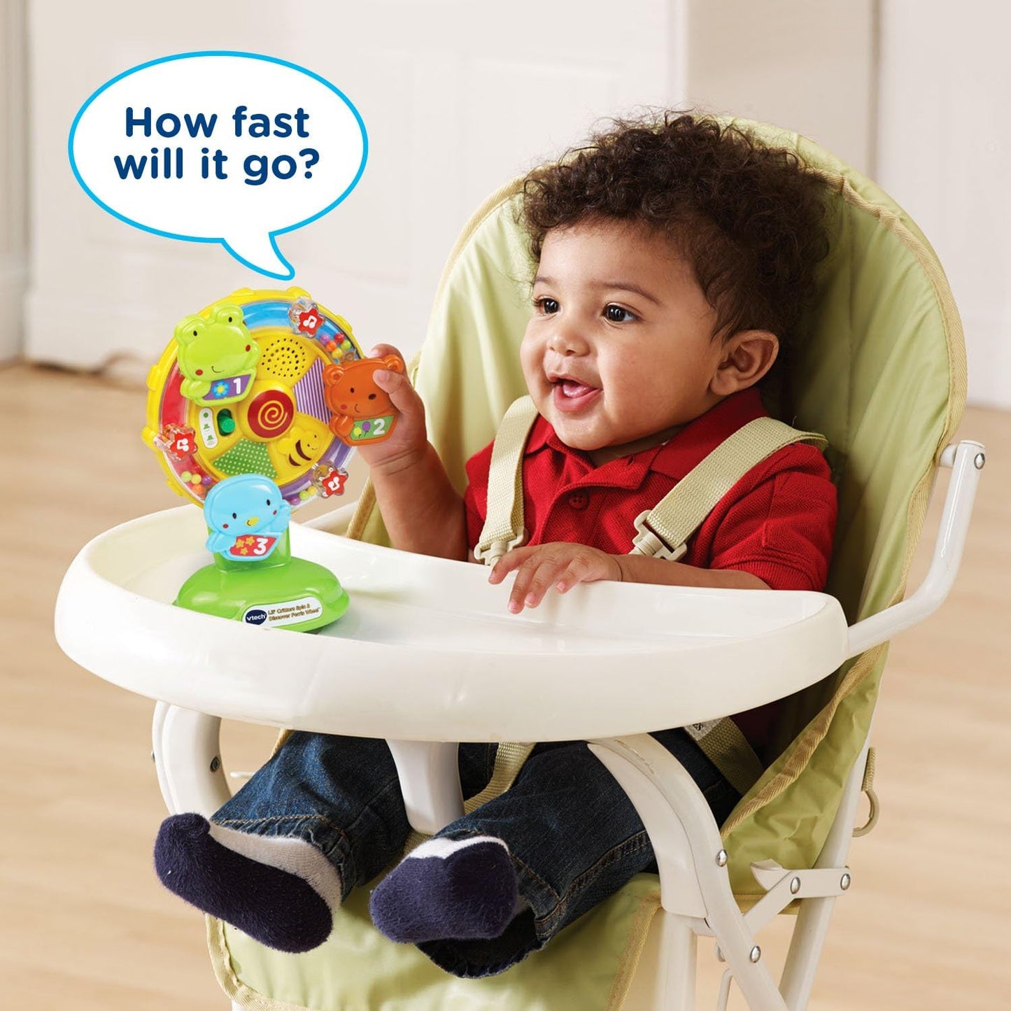 VTech Baby Lil' Critters Spin and Discover Ferris Wheel, Green