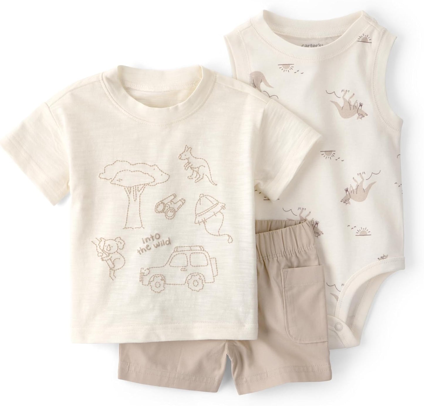 Carter's Baby Boys' 3-piece Short Set