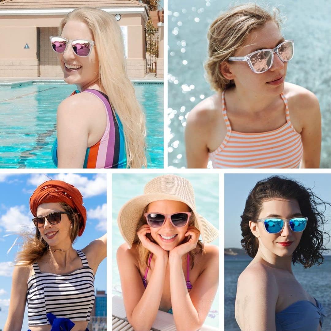 MEETSUN Polarized Sunglasses for Women Men Classic Retro Trendy Designer Style