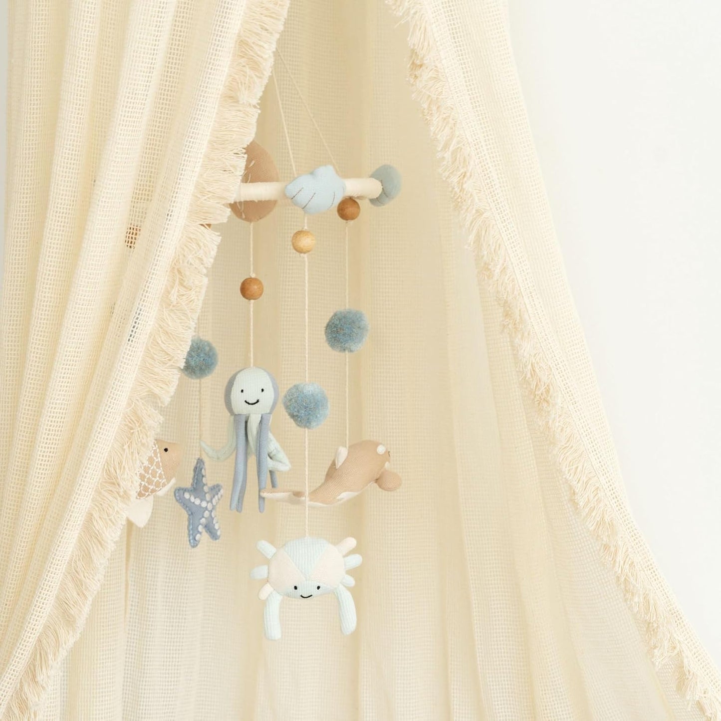 Crane Baby, Safari Nursery Decor for Boys and Girls, Ceiling Hanging, 9" x 30", Whale Nursery Decor, Ceiling Hanging Decorations