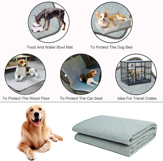 Reusable Dog Pad Pet Training Mat Absorbent Breathable Dog Diaper Mat Doggy Pee Pads Pet Accessories