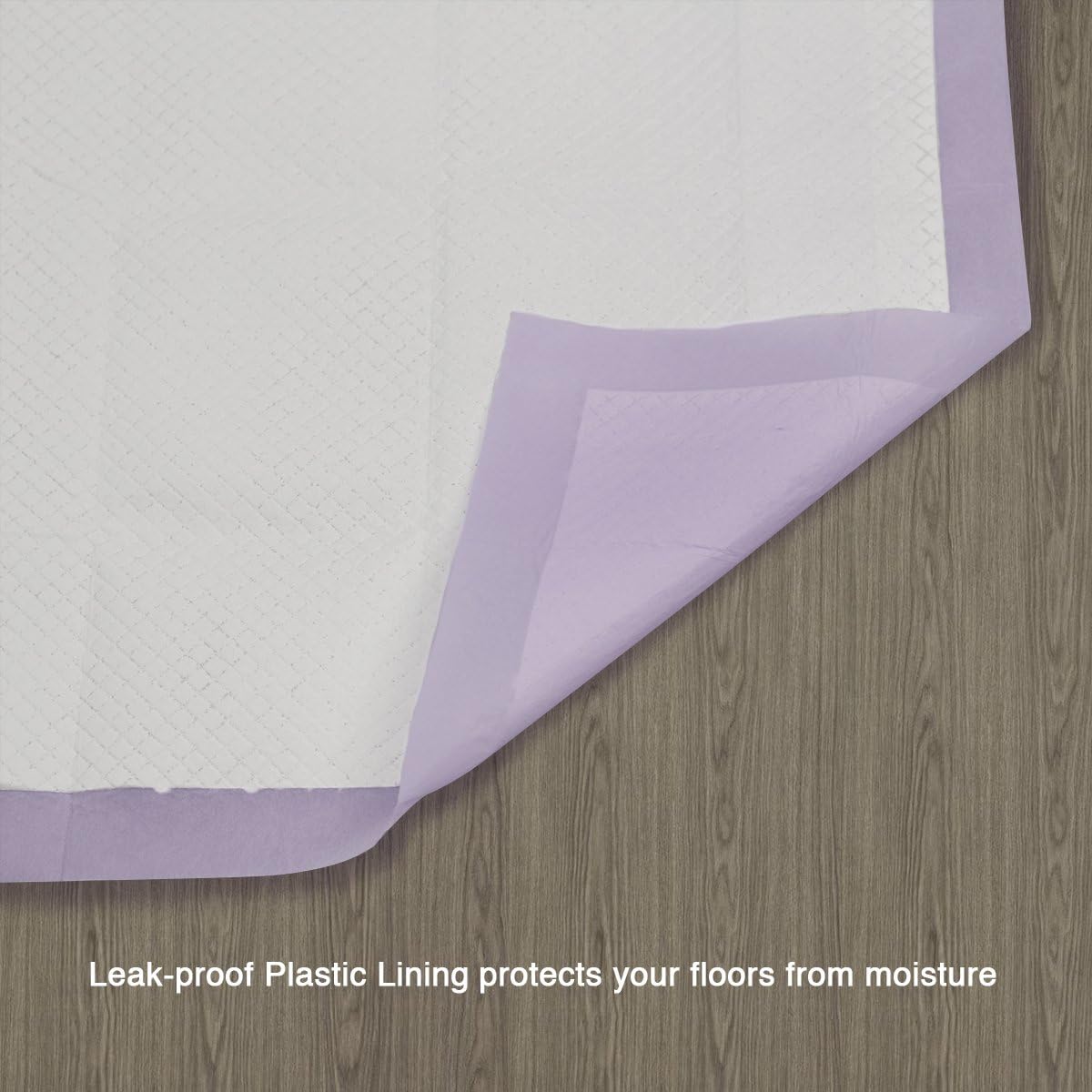 Petphabet 100 Pack Dog Pee Pads 23 by 24 Inches,Lavender Scented Dog Training Pads with Attractant