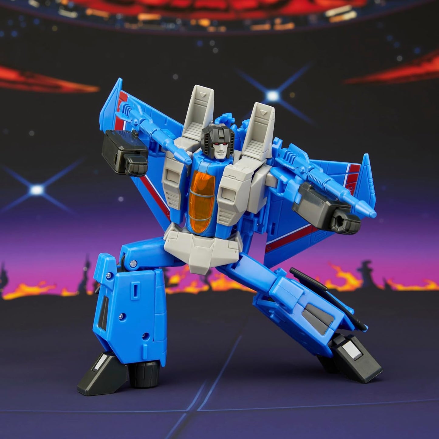 Transformers Studio Series The The Movie Thundercracker Voyager Class 6.5-Inch Converting Action Figure, Robot Toys for Ages 8+