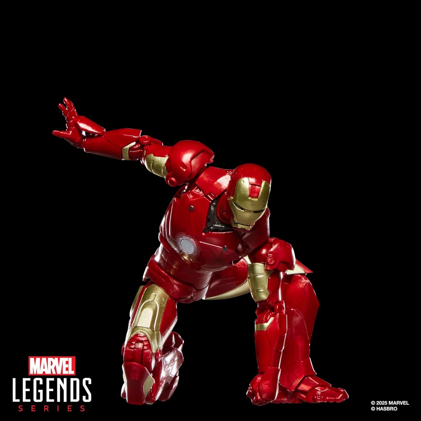Marvel Legends Series Iron Man Mark III, Iron Man Movie Collectible 6-Inch Scale Action Figure Toy