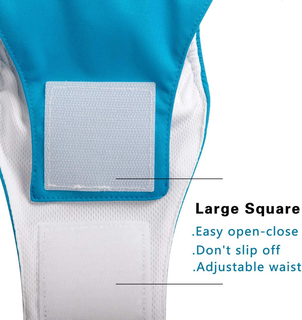 Reusable Belly Bands for Dogs,3 Pack Male Dog Diapers Male Washable Puppy Wrap XXL