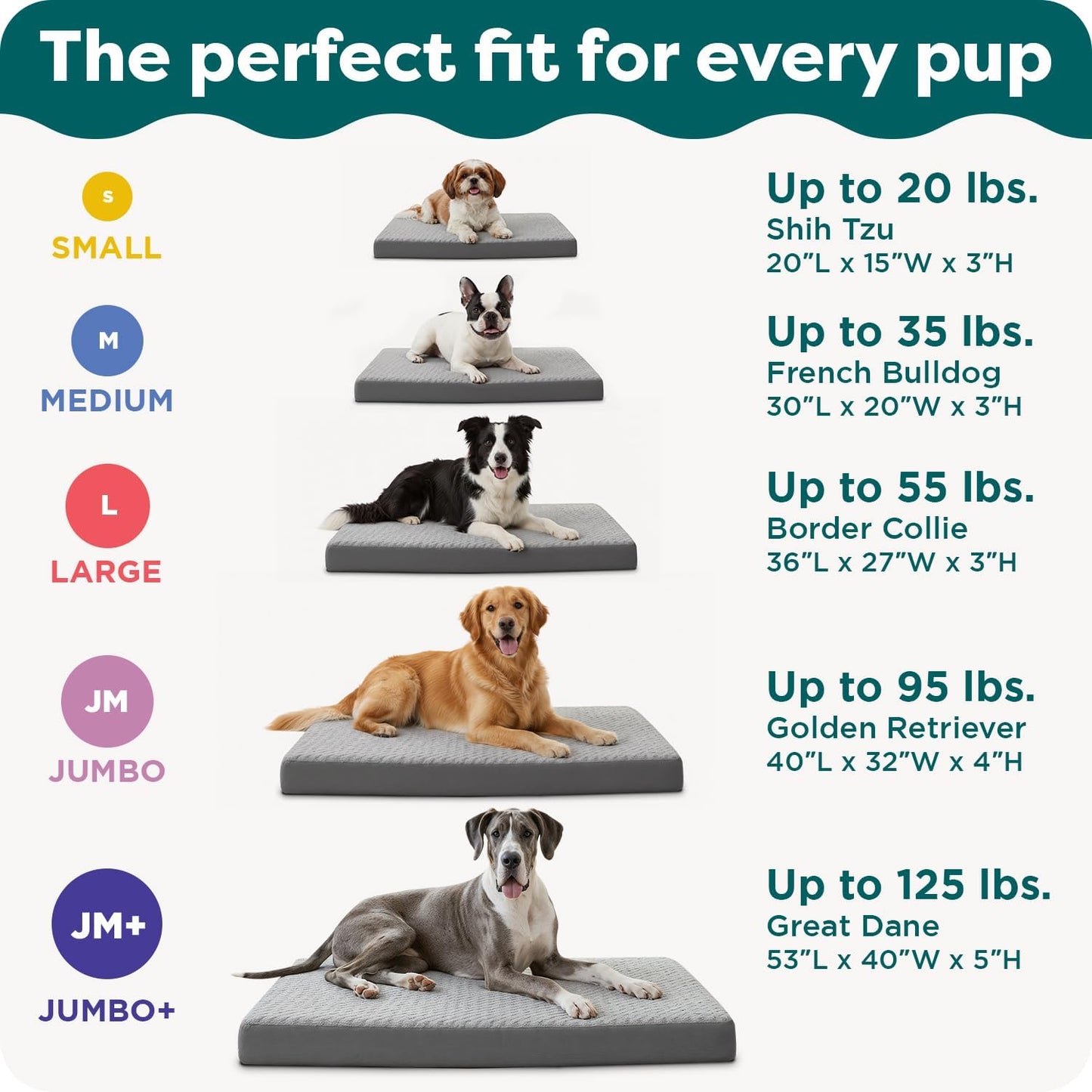 FurHaven Orthopedic Dog Bed for Large Dogs, Mattress Style Bed, Egg Crate with a solid Orthopedic Foam Base for Joint Support, Washable Cover, Jumbo Plus XXL, Plush Faux Fur & Suede, Gray