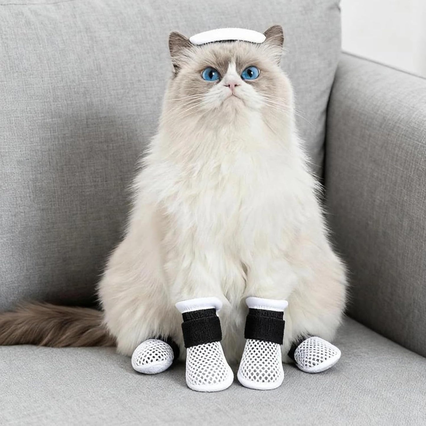 Outdoor Dog Socks Protective Feet Covers Grooming Thick Grip Shoes for Outdoor Feet Covers Shoes Soles Hardwoods Floor Socks