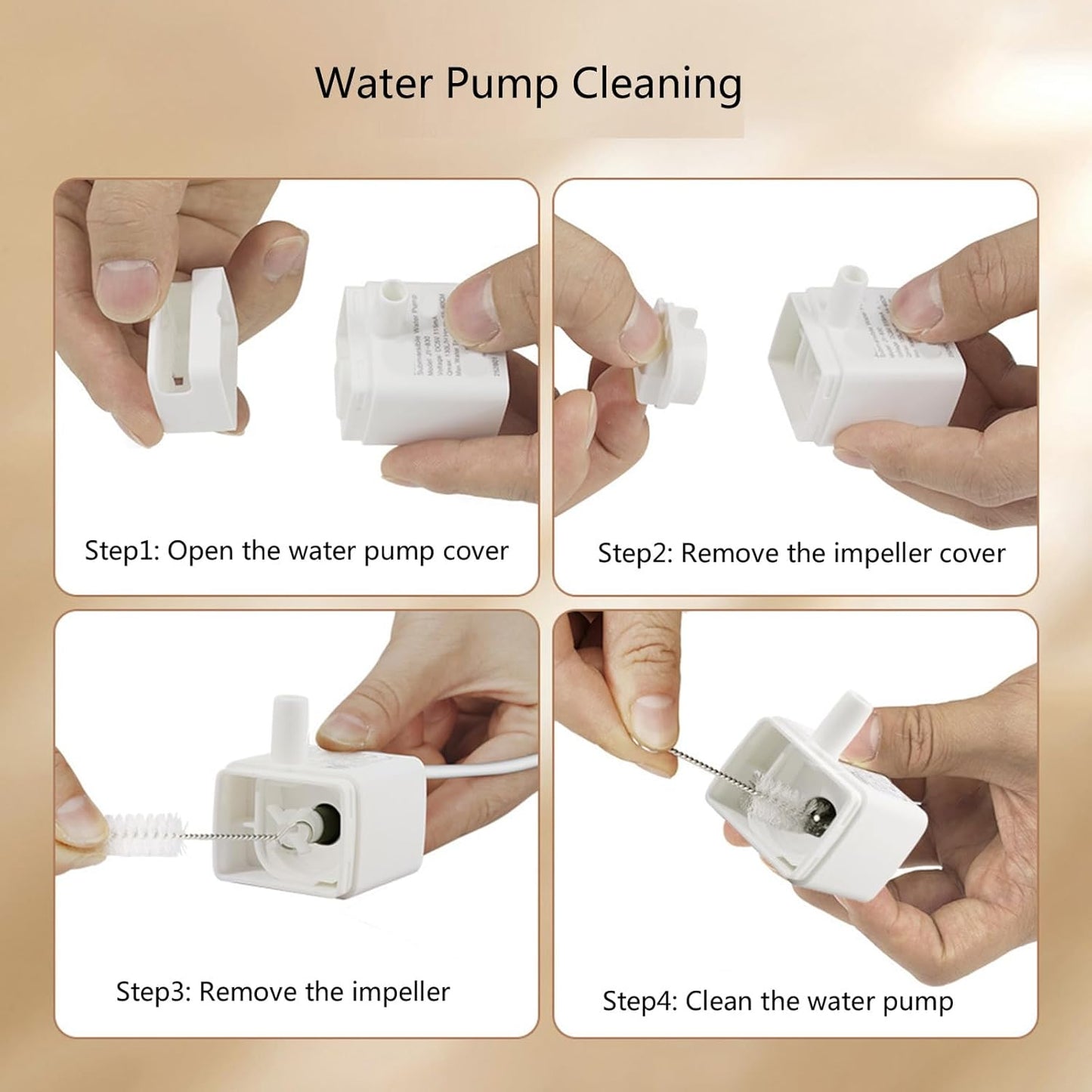 T Shape Outlet Pet Water Dispenser 2.2L Quiet Operations Food Grade Pet Water Fountain Hydrations Systems Automatic Pet Water Fountain